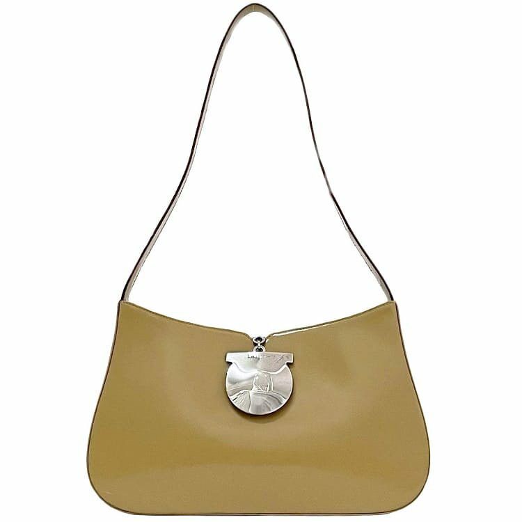 Salvatore Ferragamo Shoulder Bag Neutrals Leather, Women's
