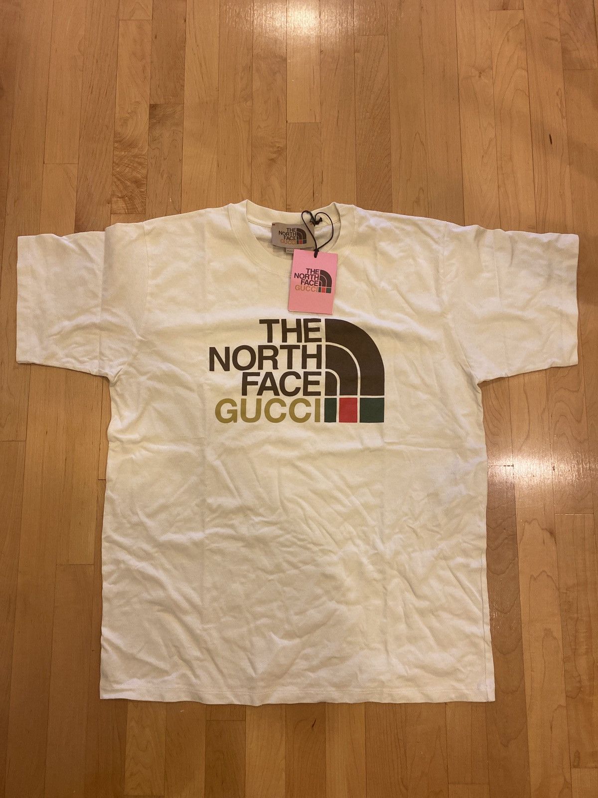 Gucci × The North Face Gucci x The North Face T-Shirt Size US M / EU 48-50 / 2 - 2 Thumbnail