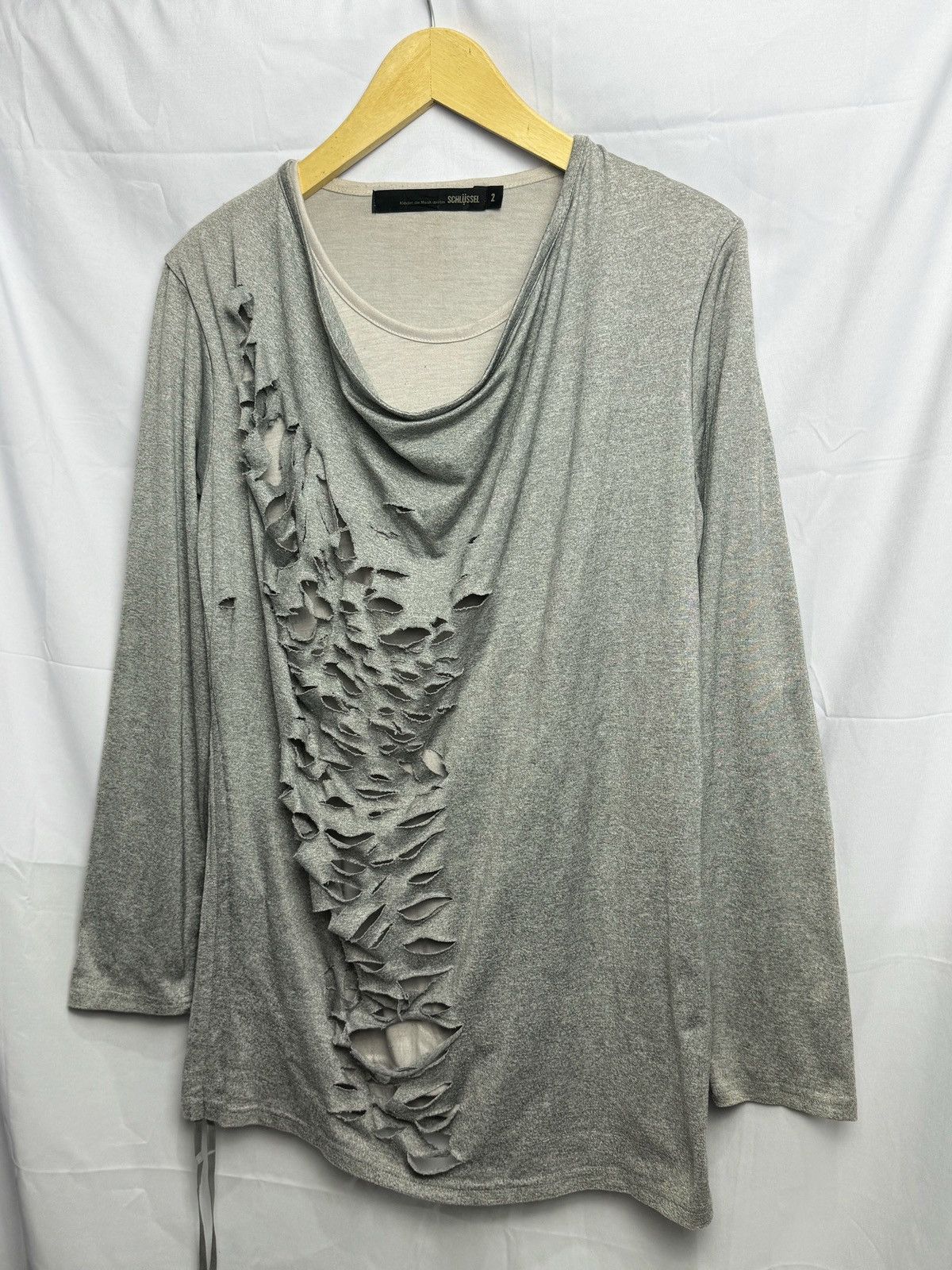 Beauty Beast × If Six Was Nine × Japanese Brand Double Layers Distressed Schlussel ifsixwasnine Lgb Style Size US M / EU 48-50 / 2 - 4 Thumbnail