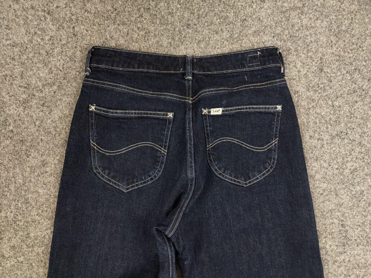 Lee Lee carol button fly Straight Stone Selvedge Denim Jeans Size US 29 - 9 Thumbnail