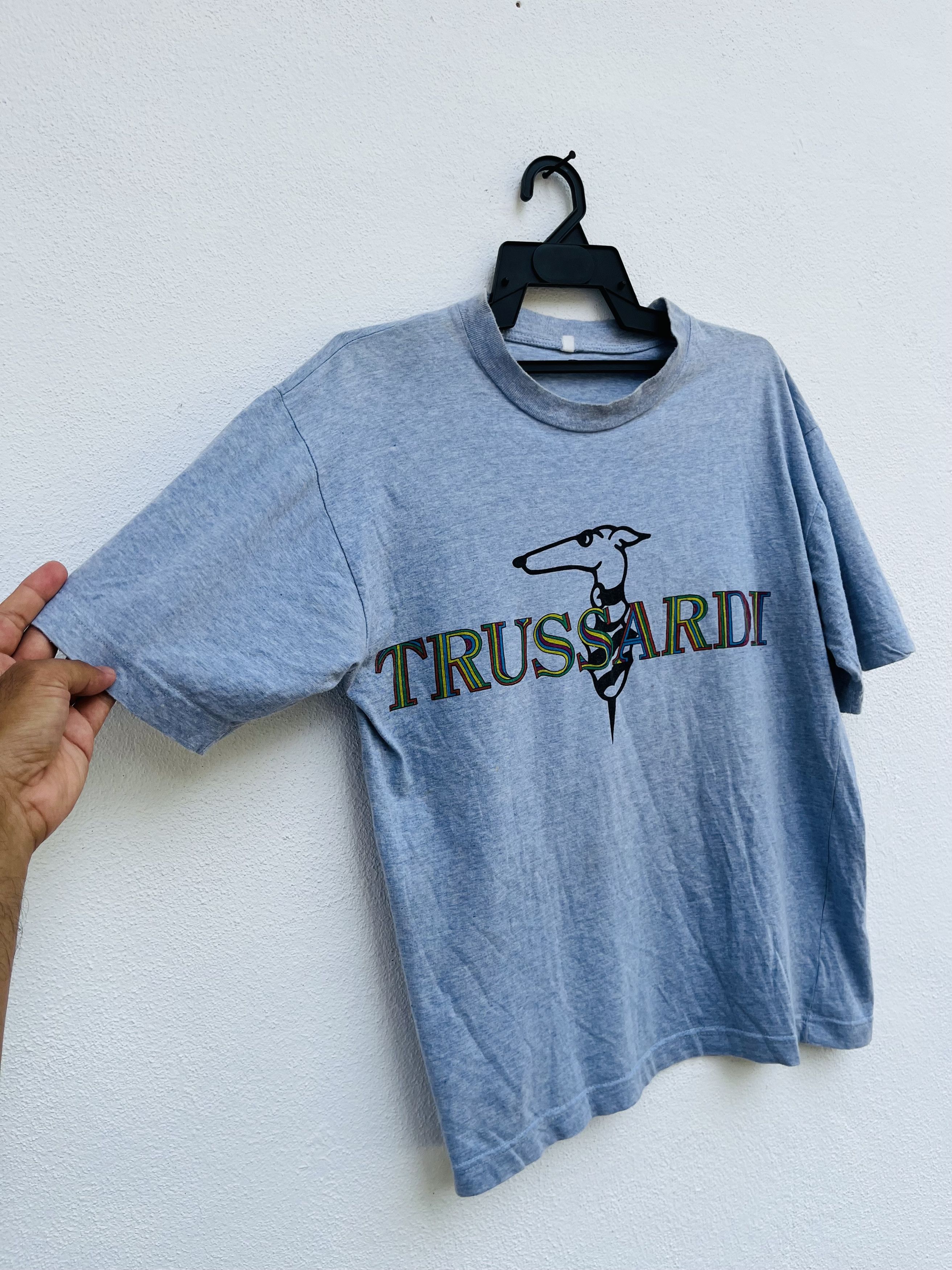Japanese Brand × Trussardi Vintage Trussardi Streetware Fashion Style Shirt Size US M / EU 48-50 / 2 - 4 Thumbnail