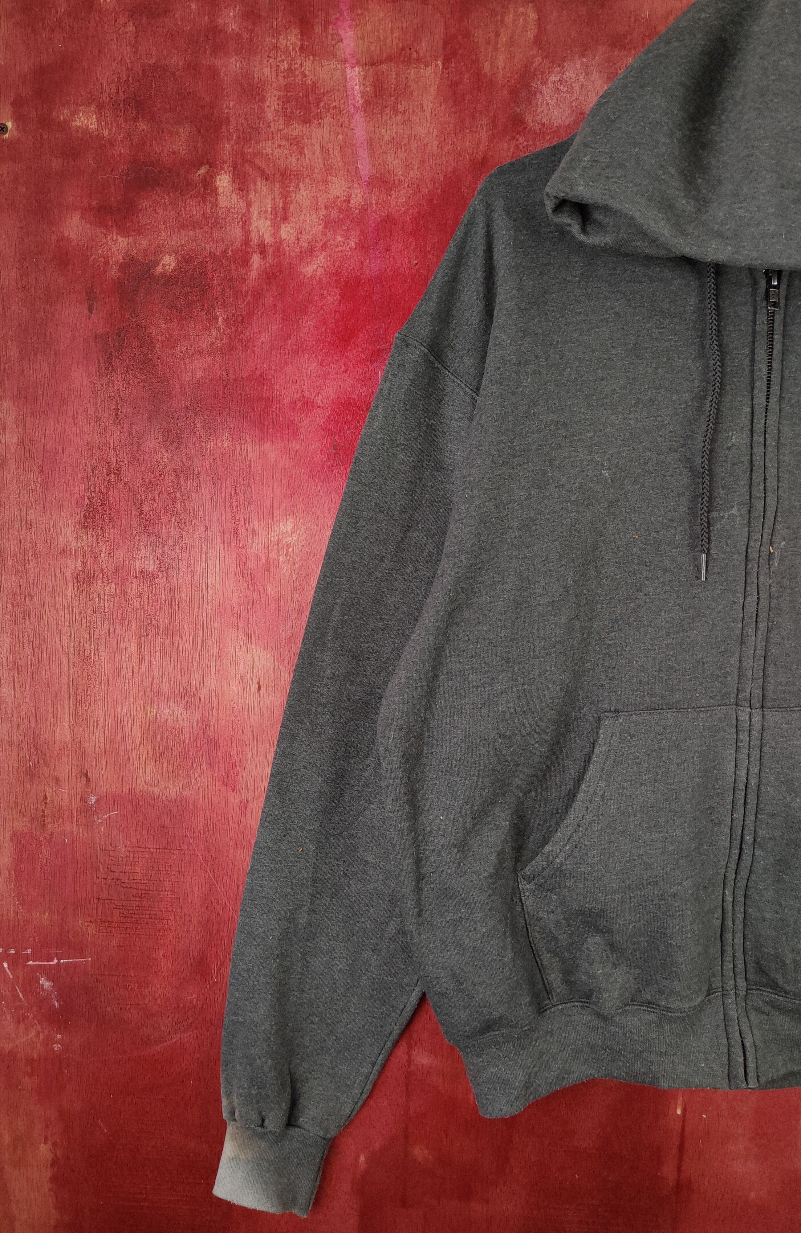 Champion Champion Dark Gray faded Hoodie Sweatshirts #S2134 Size US M / EU 48-50 / 2 - 3 Thumbnail