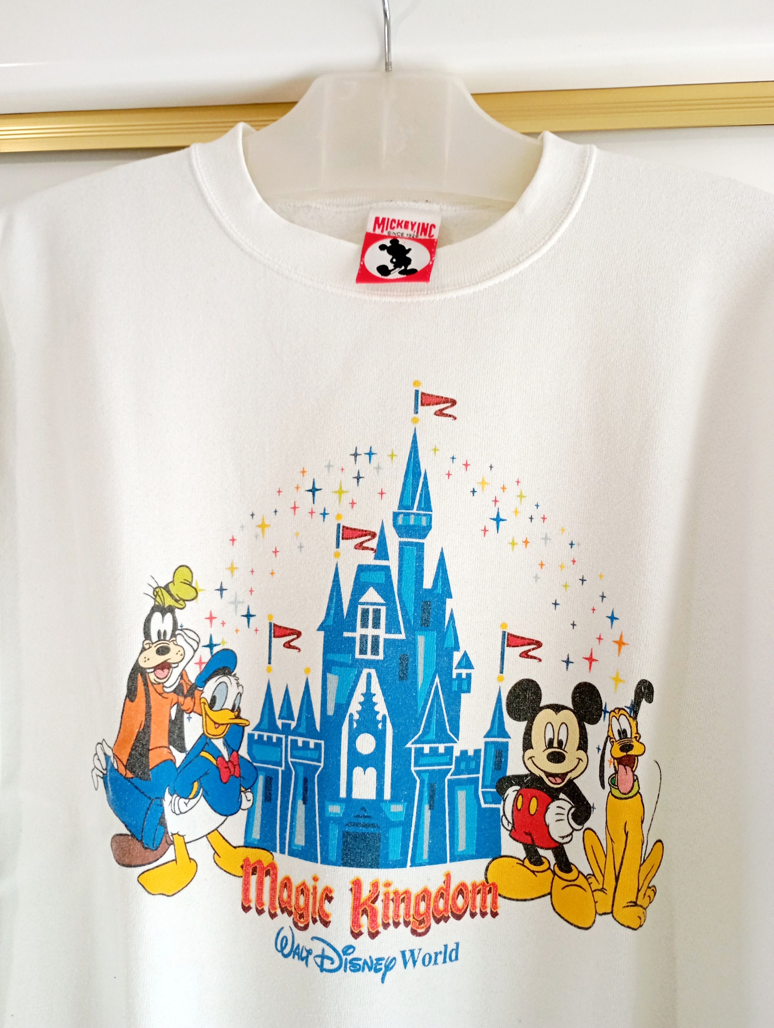 Disney Mickey Mouse 90s Vintage Disney Sweatshirt Made In Usa Size US M / EU 48-50 / 2 - 3 Thumbnail