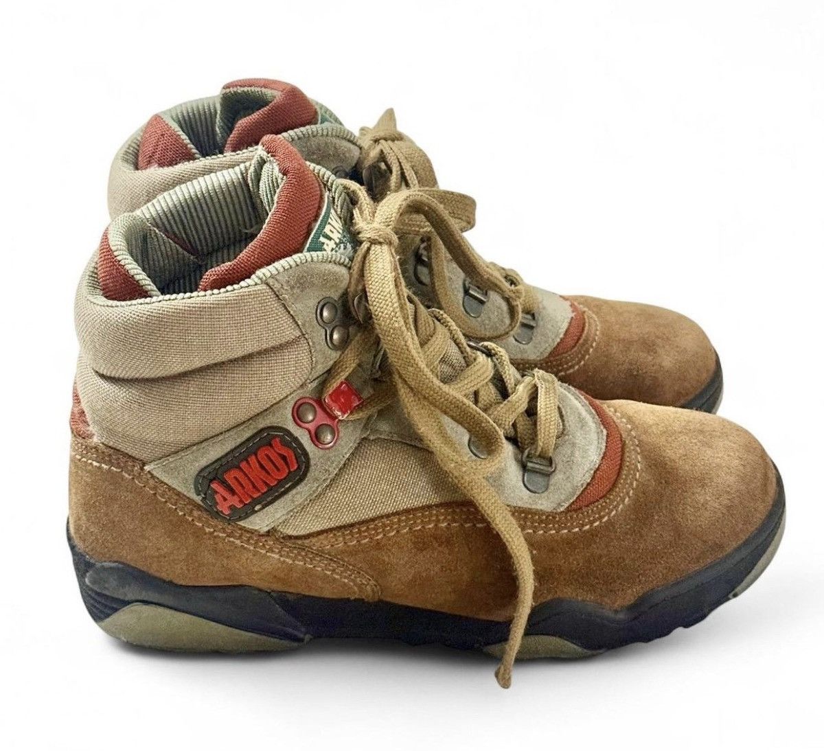 Other Vintage 90s/Y2K Arkos Mid-Hiker Boots - Women's US 6 Size US 6 / EU 39 - 4 Thumbnail