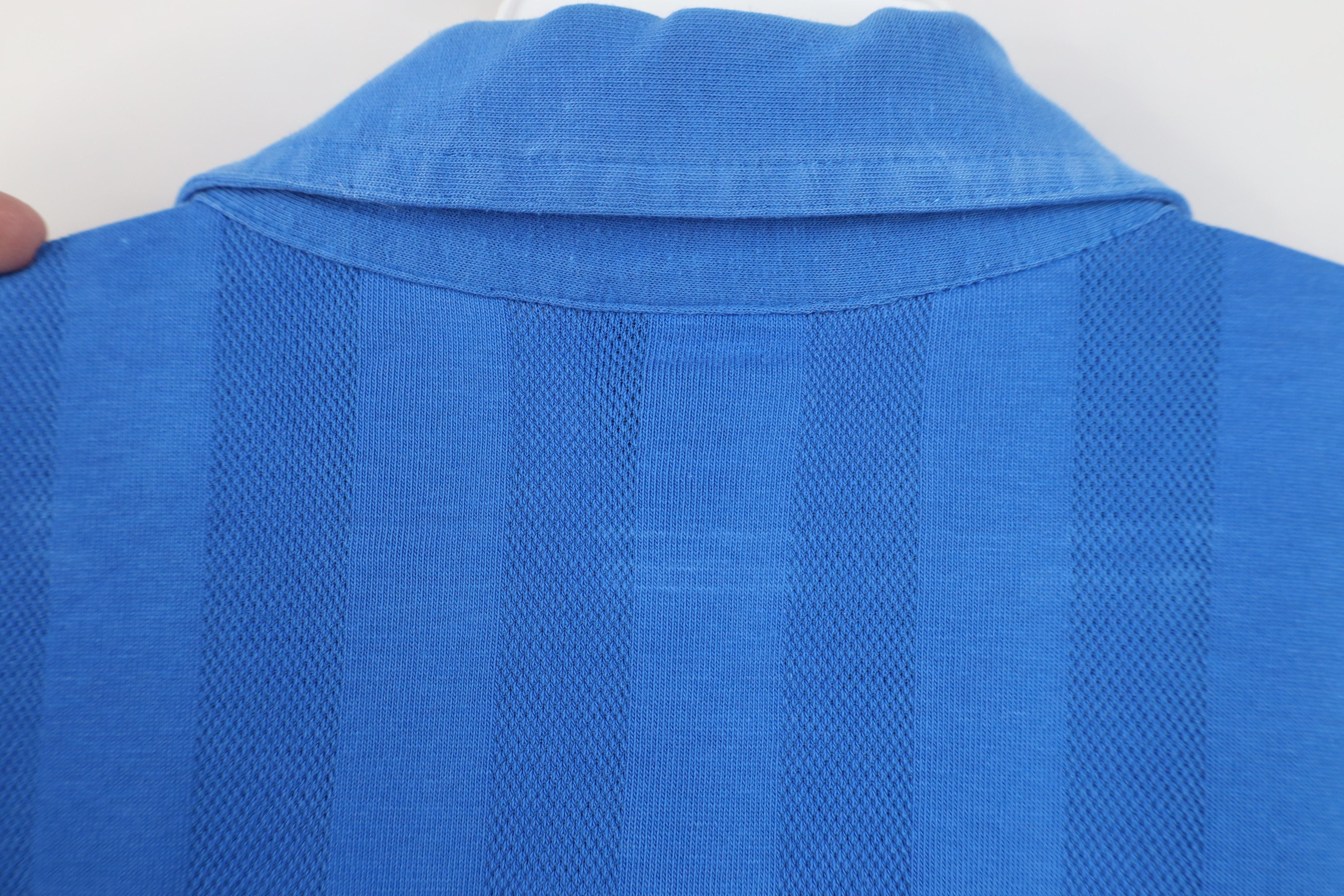 Vintage Vintage 90s Streetwear Vented Striped Pullover Polo Shirt Size US L / EU 52-54 / 3 - 10 Thumbnail