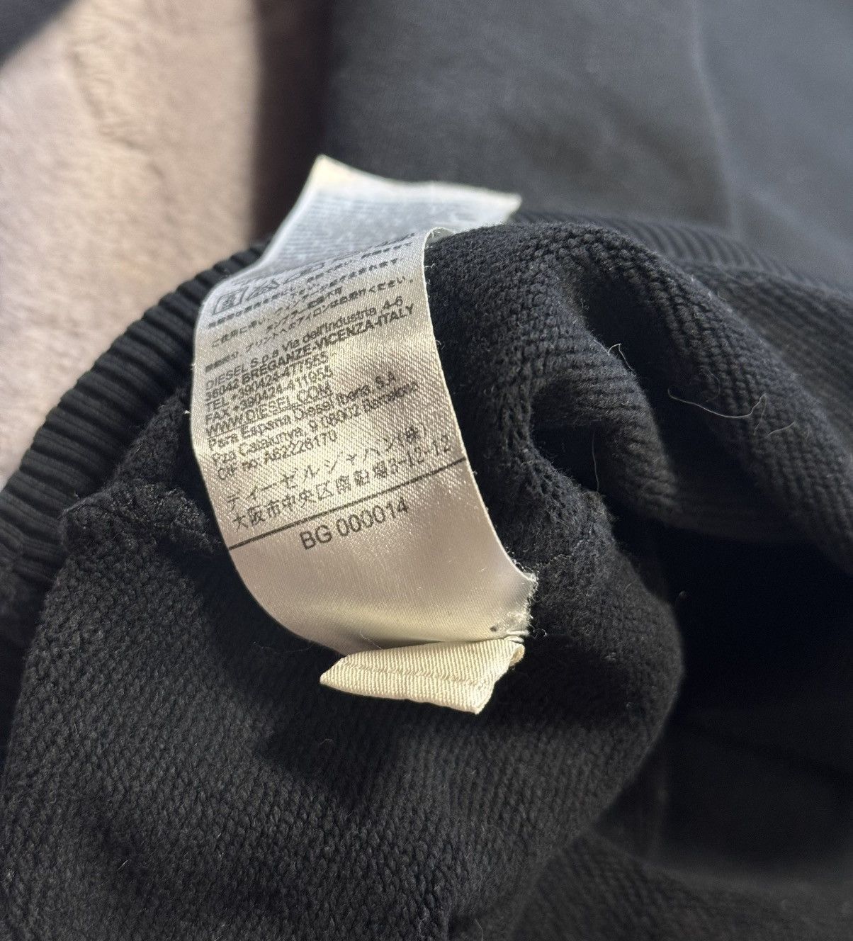 Diesel × Vintage Vintage y2k Diesel Big Logo Sweatshirt Size US M / EU 48-50 / 2 - 9 Thumbnail