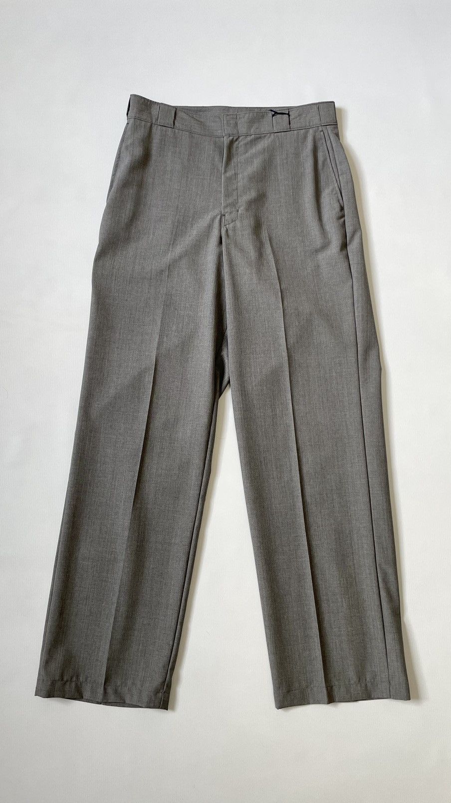Prada S/S 24 Wide Leg Wool Work Pants Size US 32 / EU 48 - 2 Thumbnail