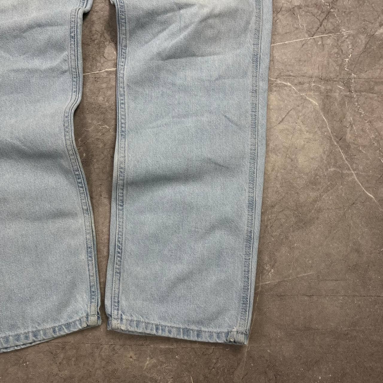 Dickies Vintage Dickies Washed Denim Blue Jeans Carpenter Y2K Baggy Size US 33 - 4 Thumbnail