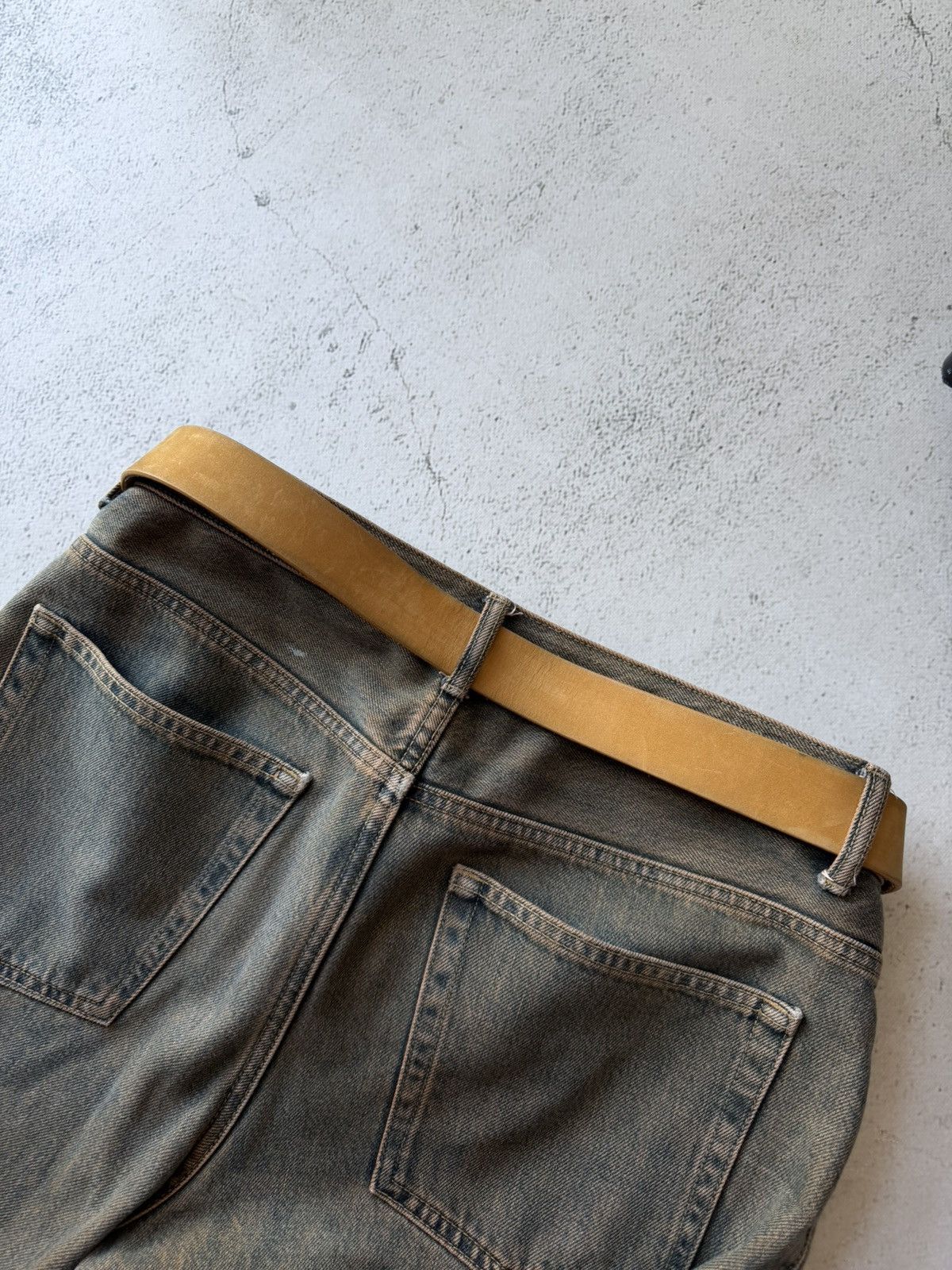 Timberland Timberland Vintage OG Genuine Leather Real Brown Belt Size ONE SIZE - 7 Thumbnail