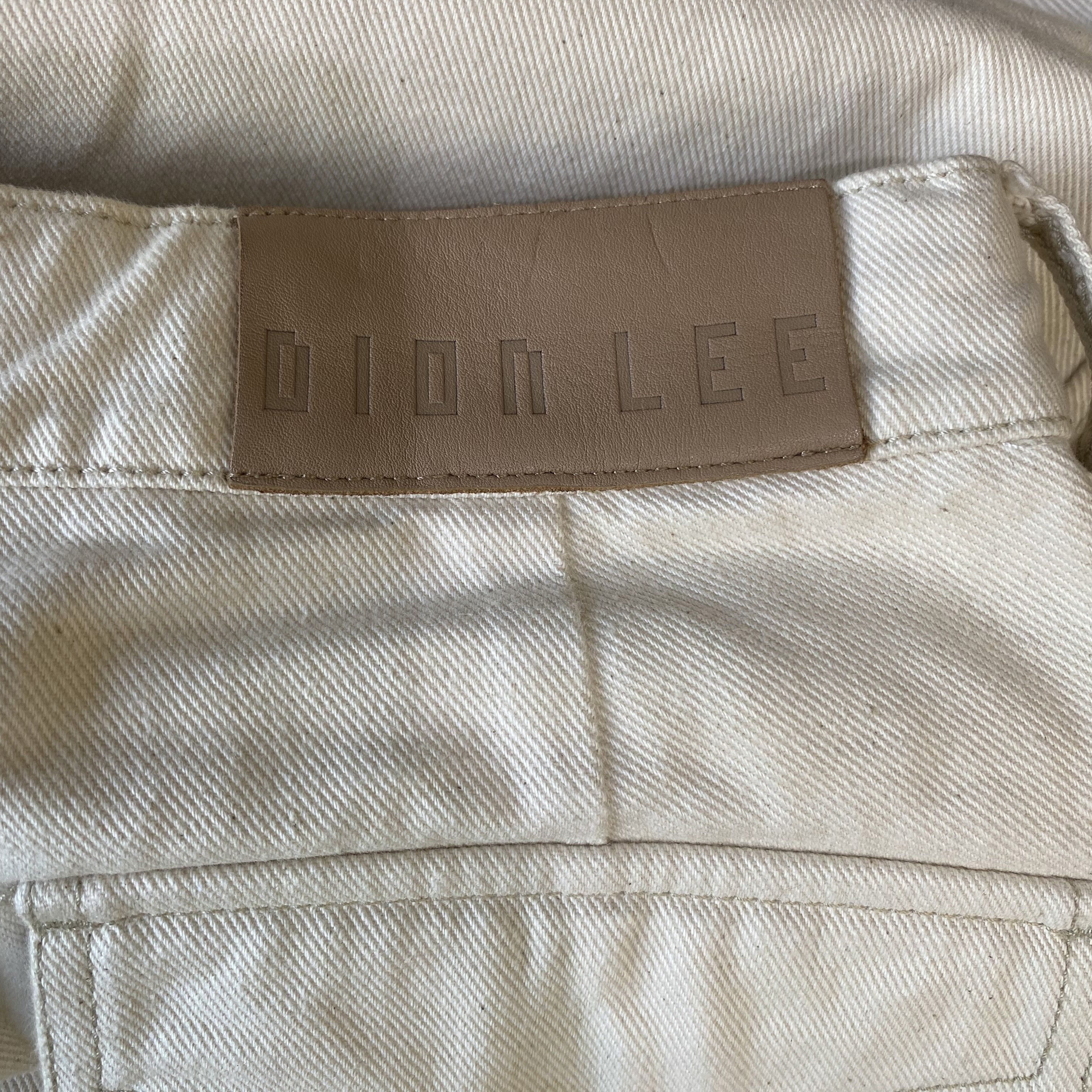 Dion Lee Natural Denim Parachute Jeans Pants Size 29" - 9 Thumbnail