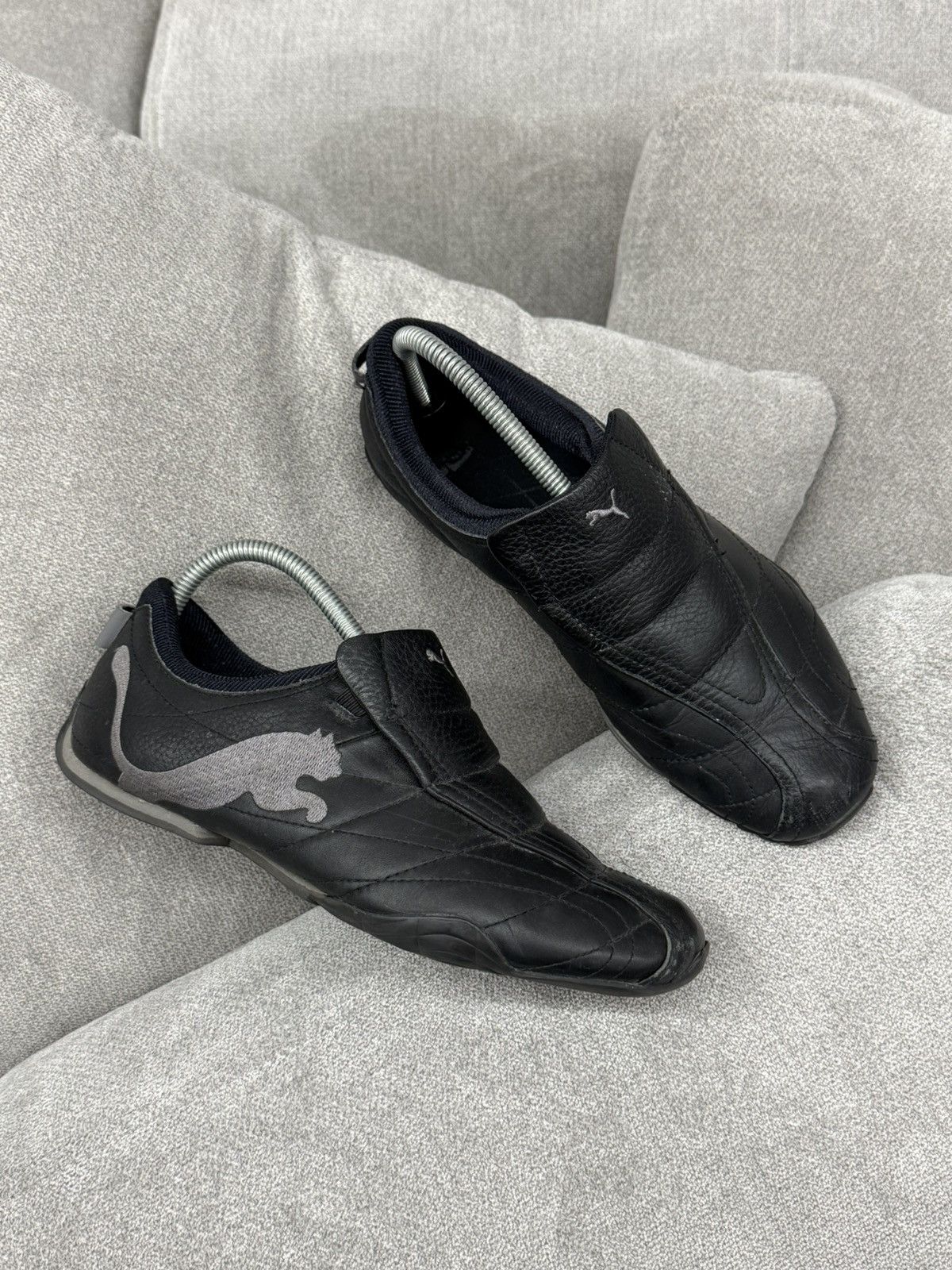 Puma Archive Puma Y2K Japanese Slip On Leather Vnt Sneakers Sz 39 Size US 8.5 / IT 38.5 - 1 Thumbnail
