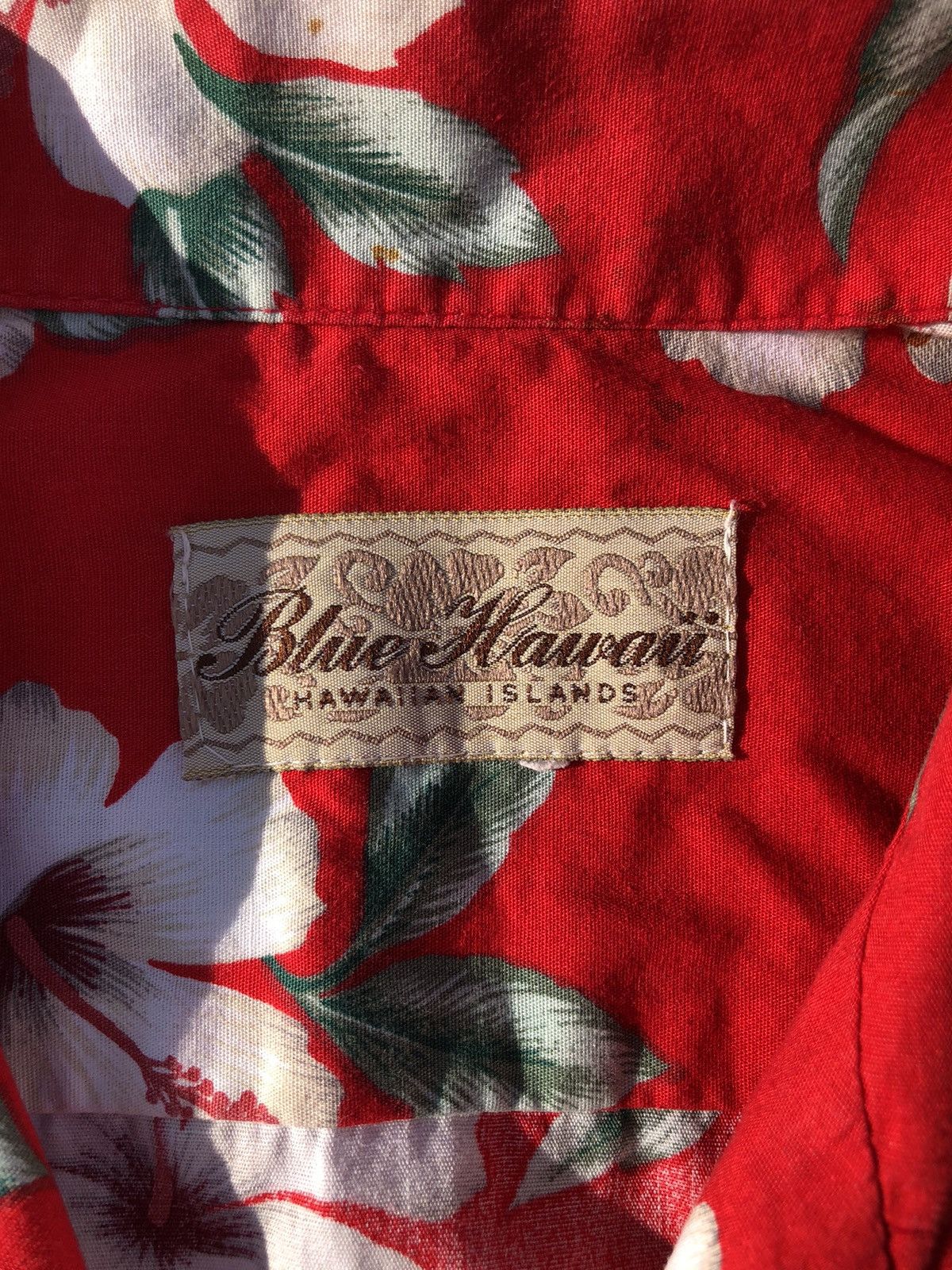 Vintage Vintage Blue Hawaii Hawaiian Island Aloha Hibiscus Flowers Size US L / EU 52-54 / 3 - 7 Thumbnail