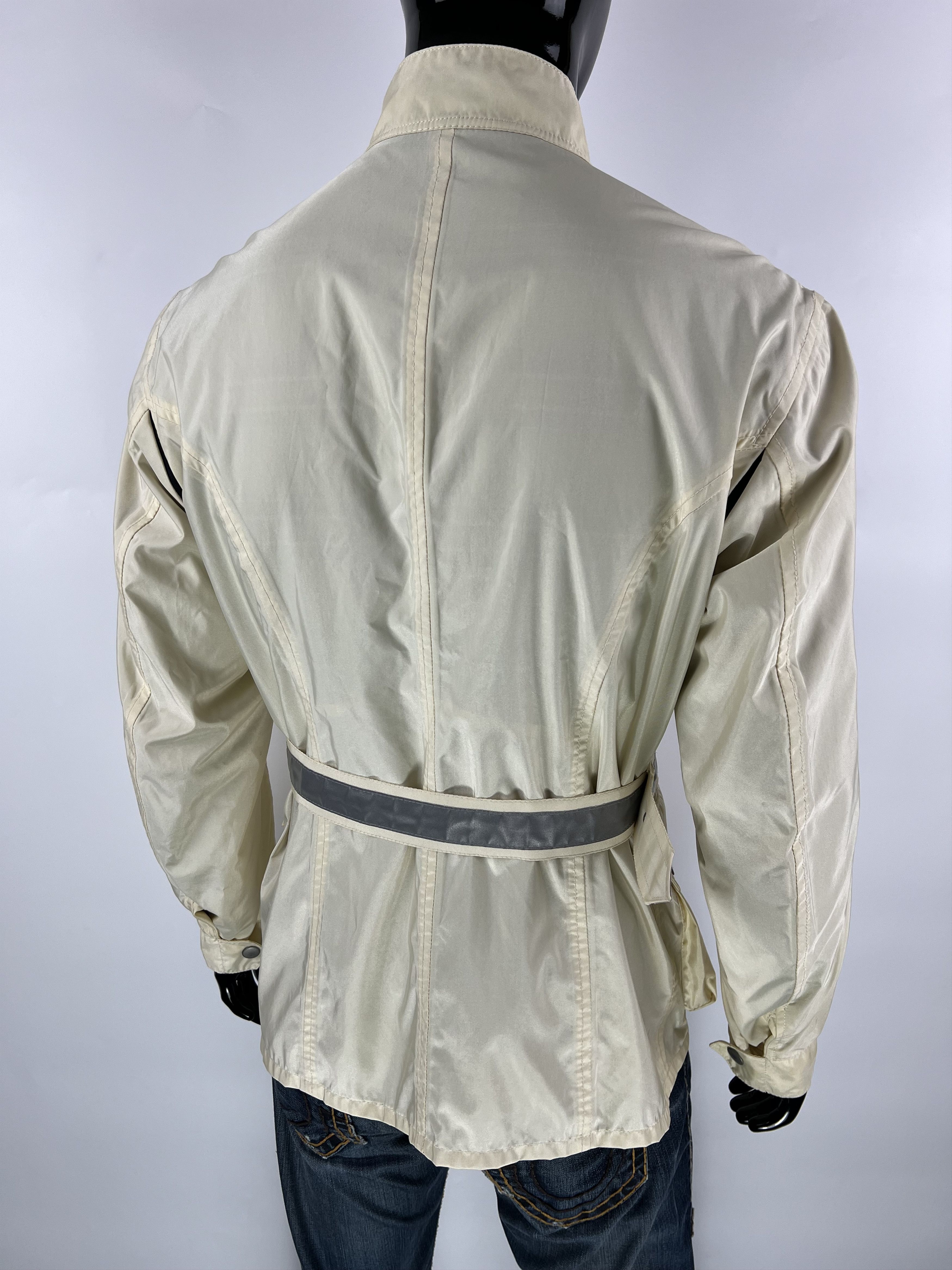Belstaff × Vintage Vintage Belstaff Motorcycle Nylon Belted Jacket Size US L / EU 52-54 / 3 - 2 Thumbnail