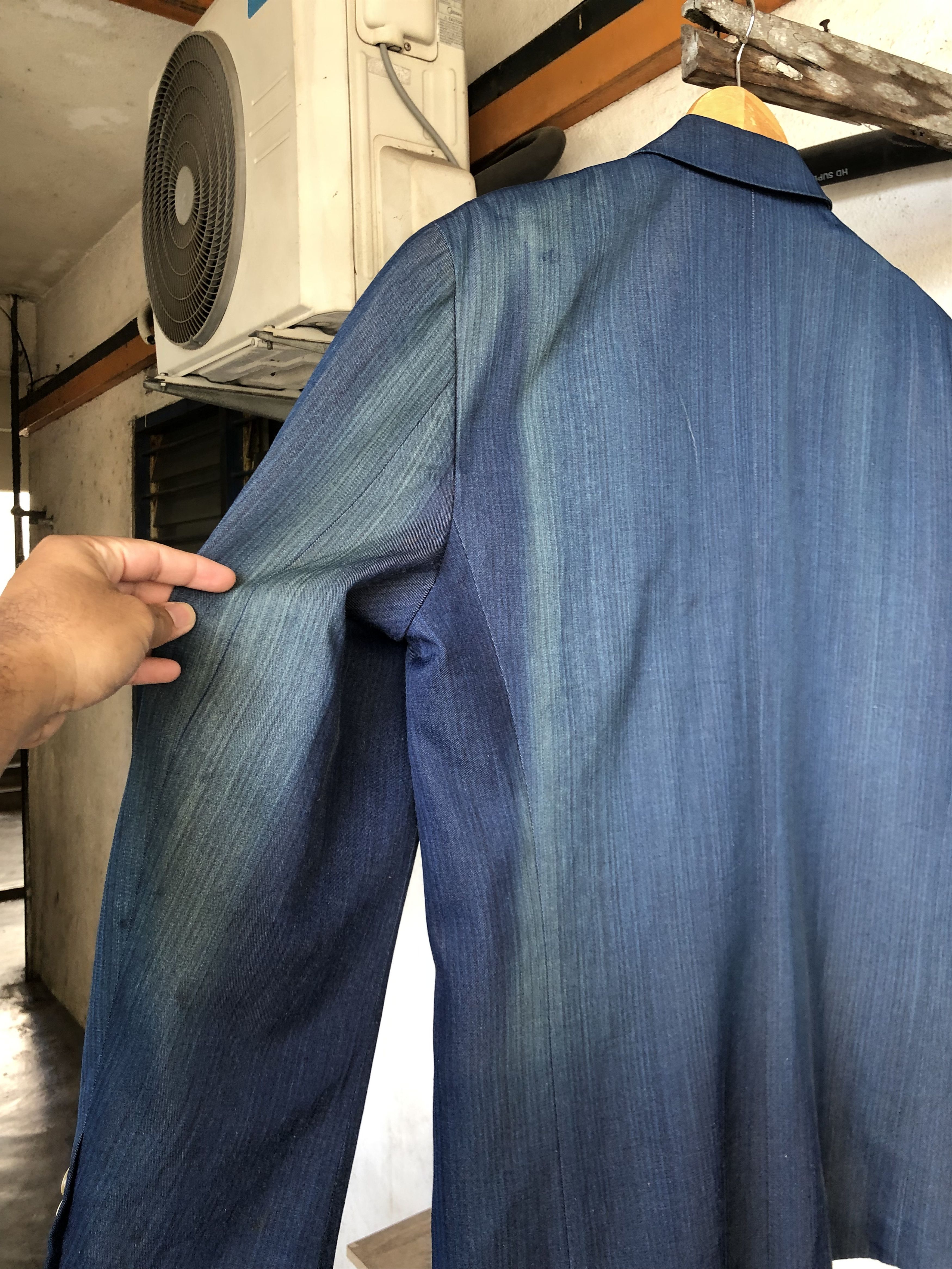 Comme des Garcons Homme Plus Comme des Garcons Amekaji Style Faded Denim Double Breasted Size US M / EU 48-50 / 2 - 13 Thumbnail