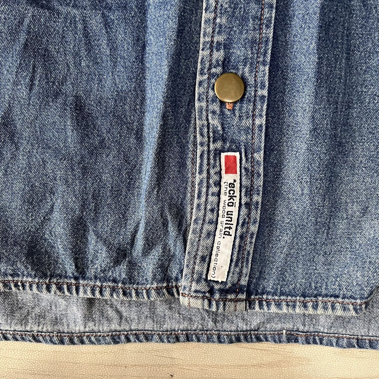 Ecko Unltd. × JNCO Ecko unlimited over shirt blue denim Size US XL / EU 56 / 4 - 6 Thumbnail