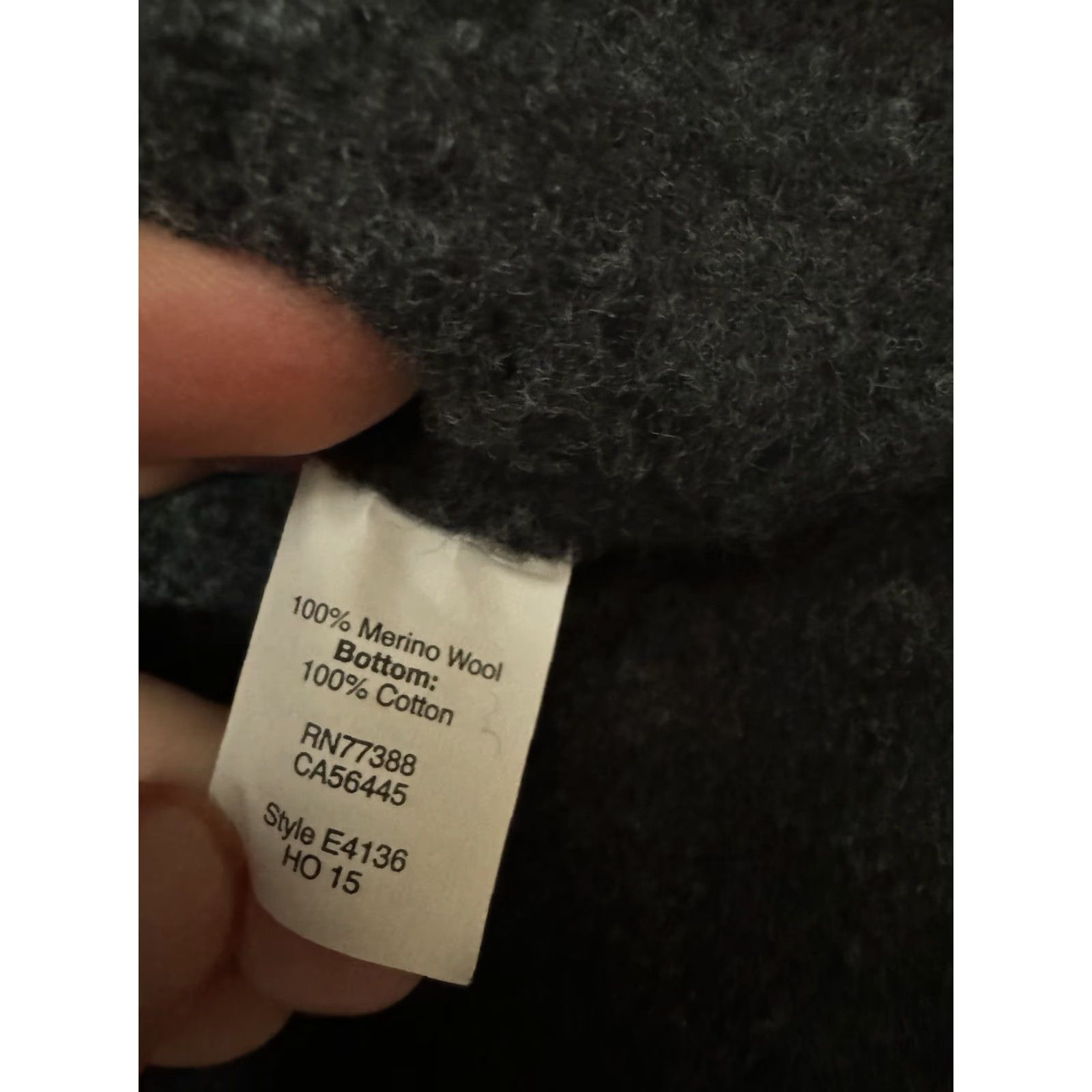 Madewell Madewell Wintermix Cable Knit Plaid Ombre Sweater Cotton Wool Blend Pullover 2XS Size XXS / US 00 / IT 34 - 4 Thumbnail