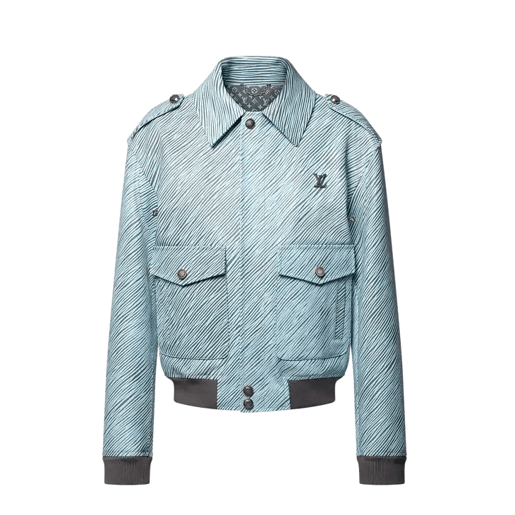 Louis Vuitton LV x Park Seo-Bo Epi Leather Flight Jacket Size US L / EU 52-54 / 3 - 1 Thumbnail