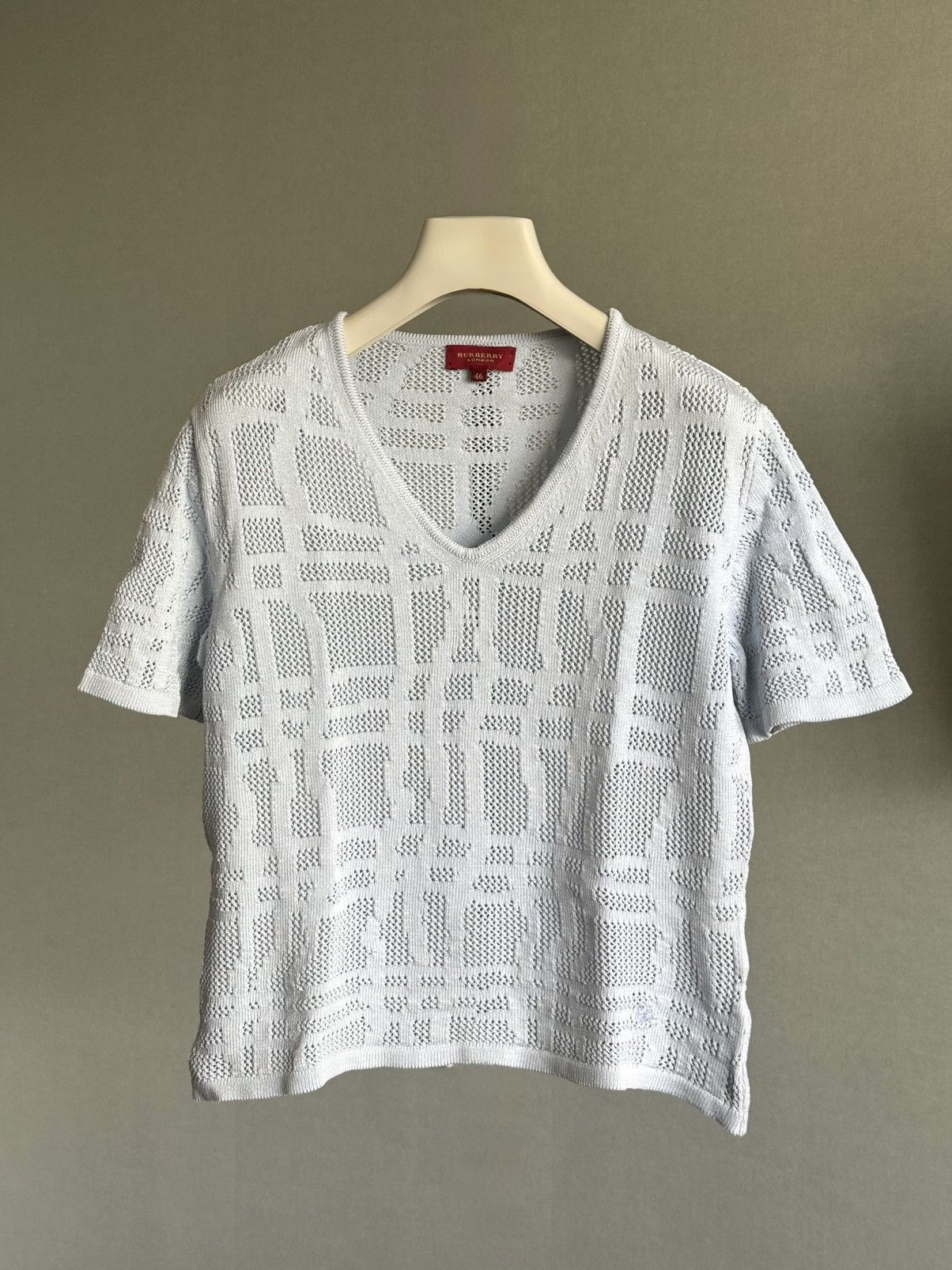 Burberry Vintage Burberry checked top Size L / US 10 / IT 46 - 2 Thumbnail