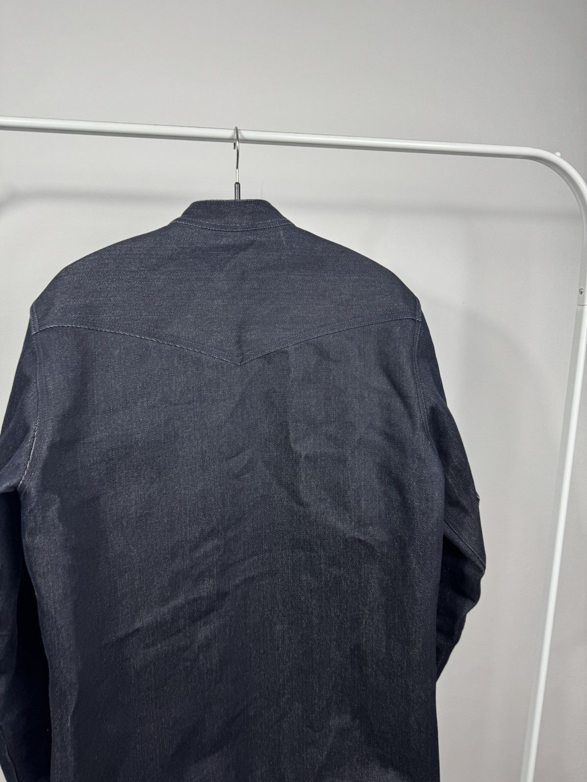 SoSo SoSo Heavy Raw Denim Jacket Indigo Workwear Trucker Coat L Size US L / EU 52-54 / 3 - 16 Thumbnail