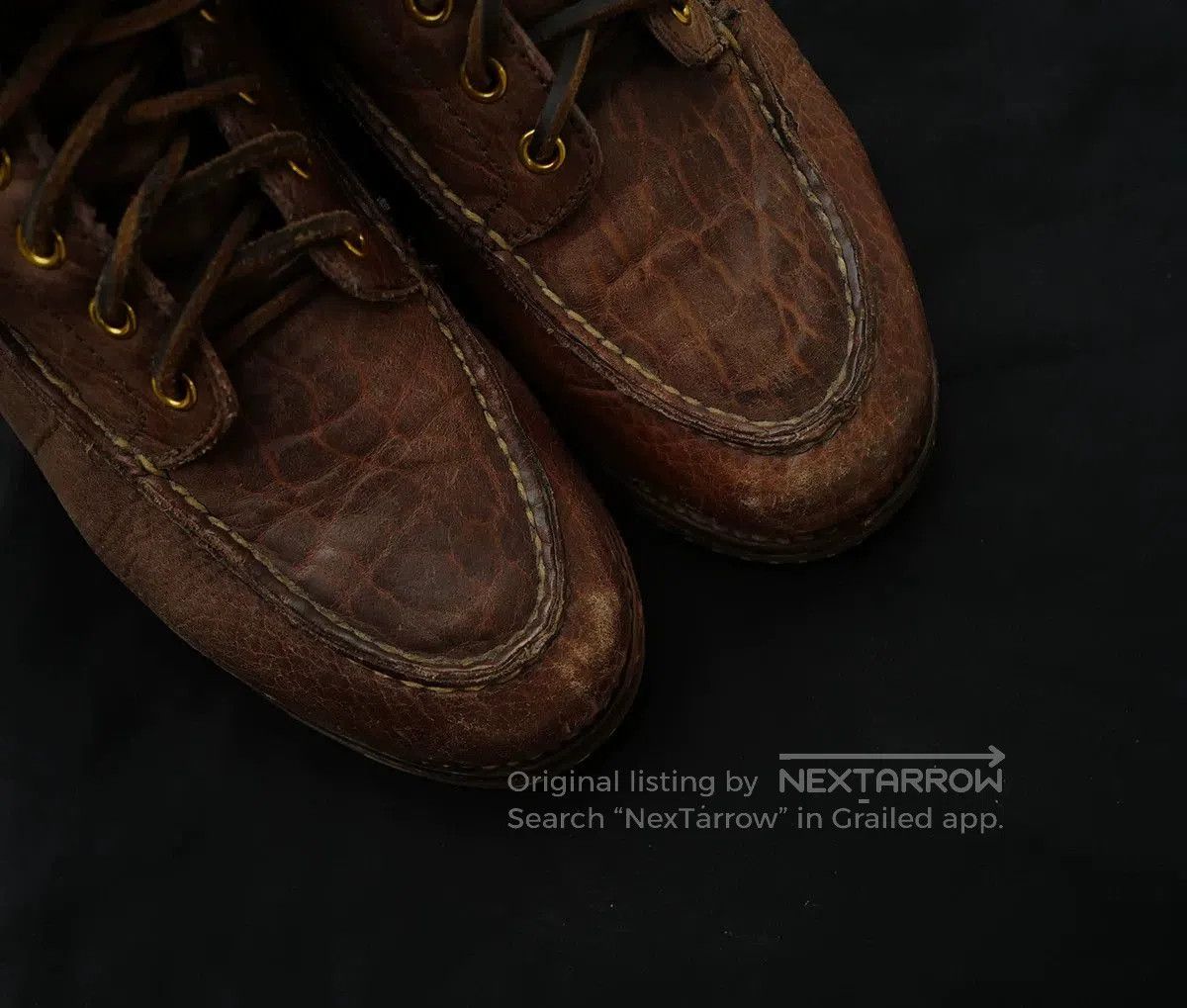 Visvim visvim kainai moc toe boots dk.brown. Size US 10.5 / EU 43-44 - 5 Thumbnail