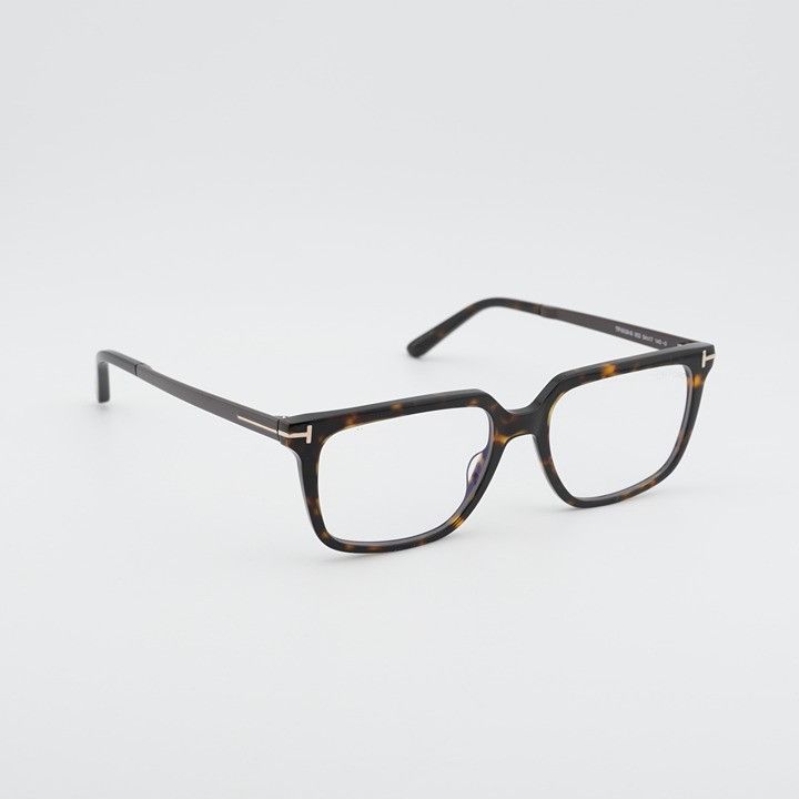 Tom Ford Tom Ford FT6039-B 052 Eyeglasses Dark Havana 54mm Rectangle Size ONE SIZE - 8 Thumbnail