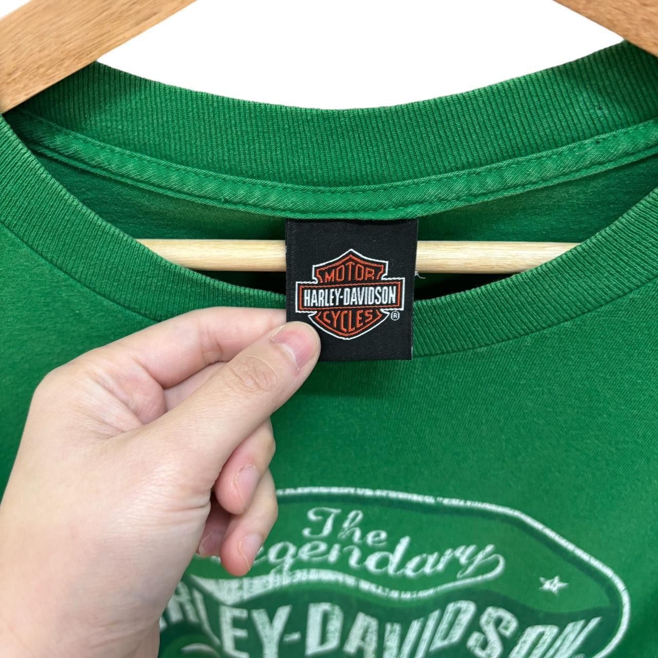Harley Davidson × Vintage Vintage Harley Davidson crop top size:L Size L / US 10 / IT 46 - 3 Thumbnail