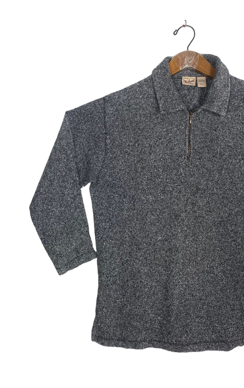 Woolrich Woolen Mills Rare‼️ Woolrich 1/4 Zipper Fleece Size M / US 6-8 / IT 42-44 - 2 Thumbnail