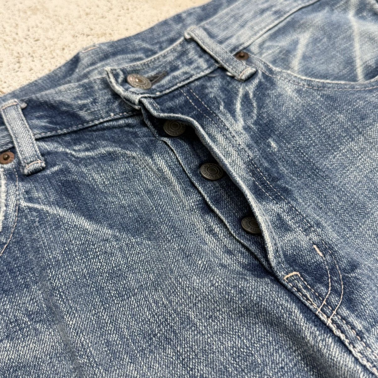 Spellbound Spellbound Distressed Light Wash Japanese Denim Pants Size US 33 - 11 Thumbnail