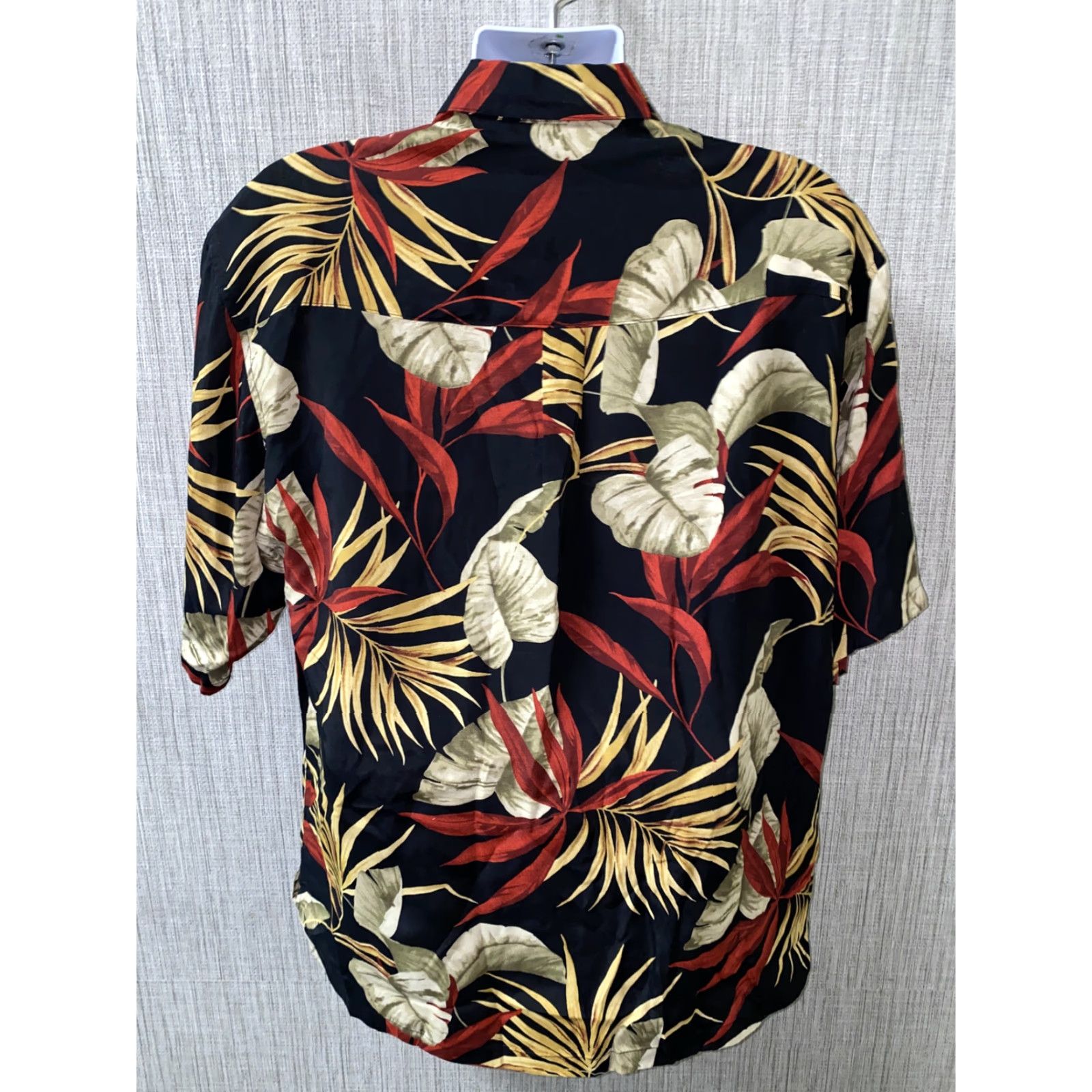 ALOHAS Straight Down Mens Multi Color USA Made Aloha Hawaiian Shirt Size L Size US L / EU 52-54 / 3 - 4 Thumbnail