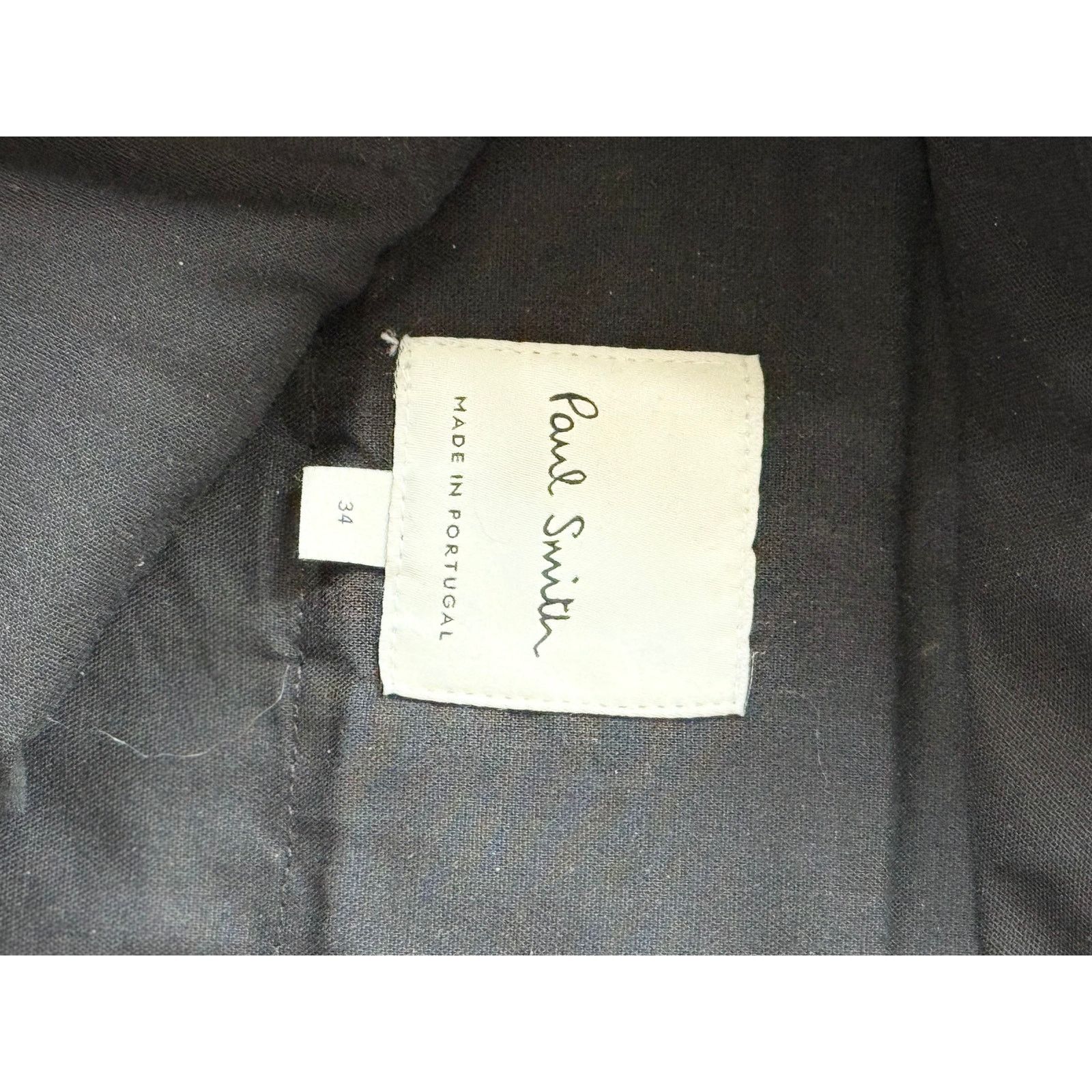 Paul Smith Paul Smith Dark Olive Cotton Trousers Size 40L - 2 Thumbnail