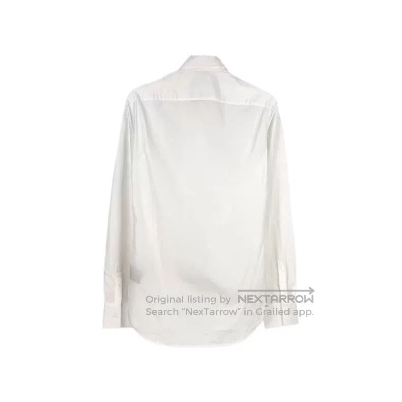 Dior Dior Size 39 Plain white shirt Size US XXS / EU 40 - 2 Thumbnail