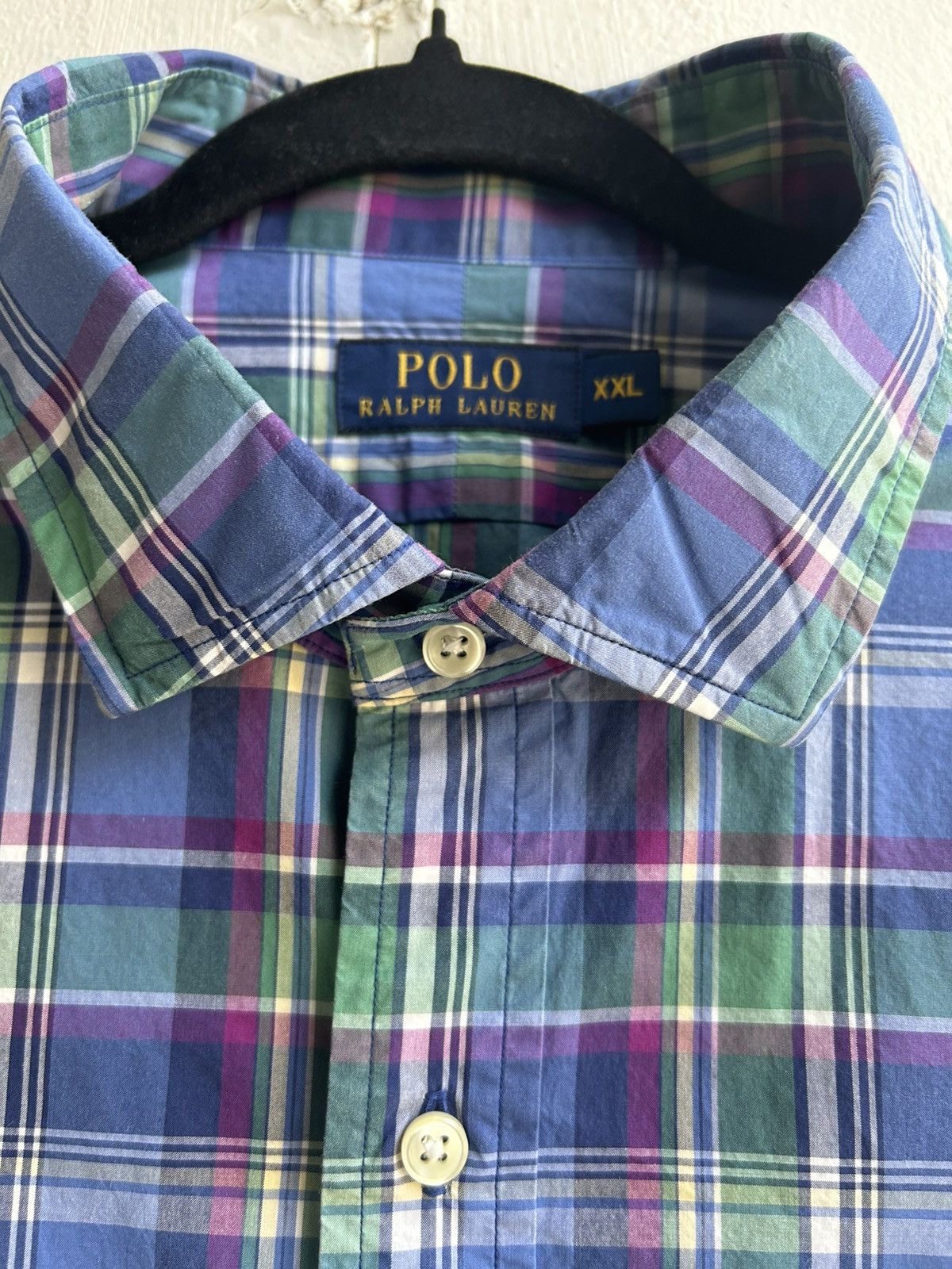 Polo Ralph Lauren Polo Ralph Lauren checkered shirt by Creative Culture Size US XXL / EU 58 / 5 - 5 Thumbnail