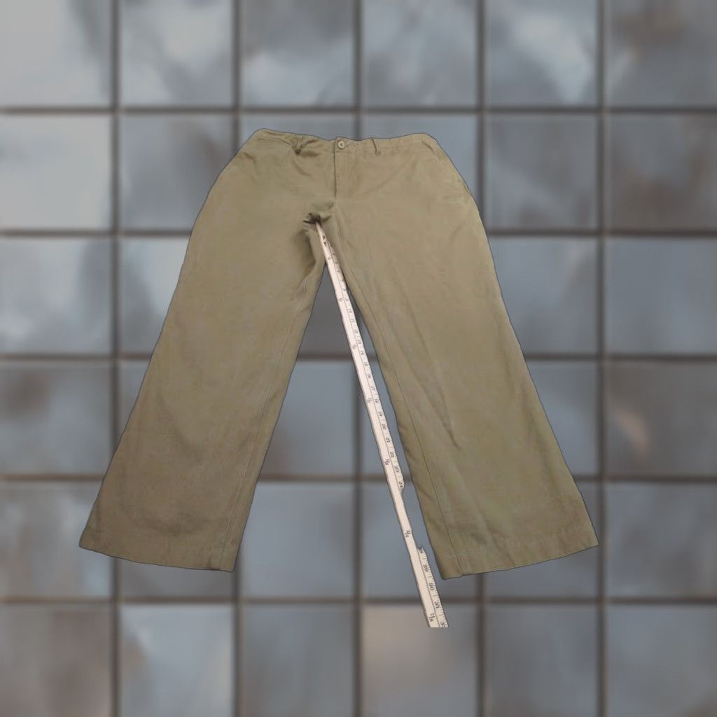 Vintage J. Peterman Pants Mens 40x32 Fits 38x32 Beige Chino Khaki Lined Warm Work Size US 40 / EU 56 - 1 Thumbnail