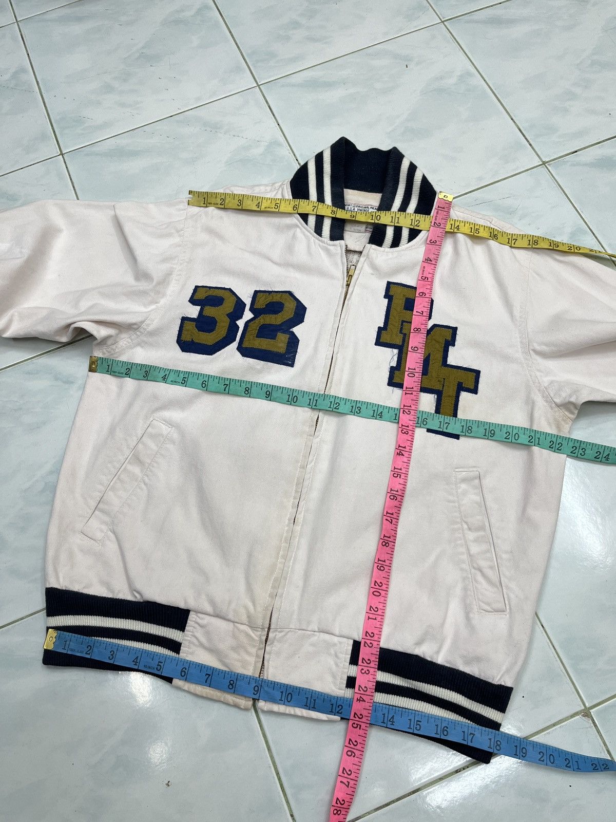 Vintage 🔥🔥🔥STEALS VTG PRO WEIGHT BASKETBALL BOMBER JACKET Size US S / EU 44-46 / 1 - 19 Thumbnail
