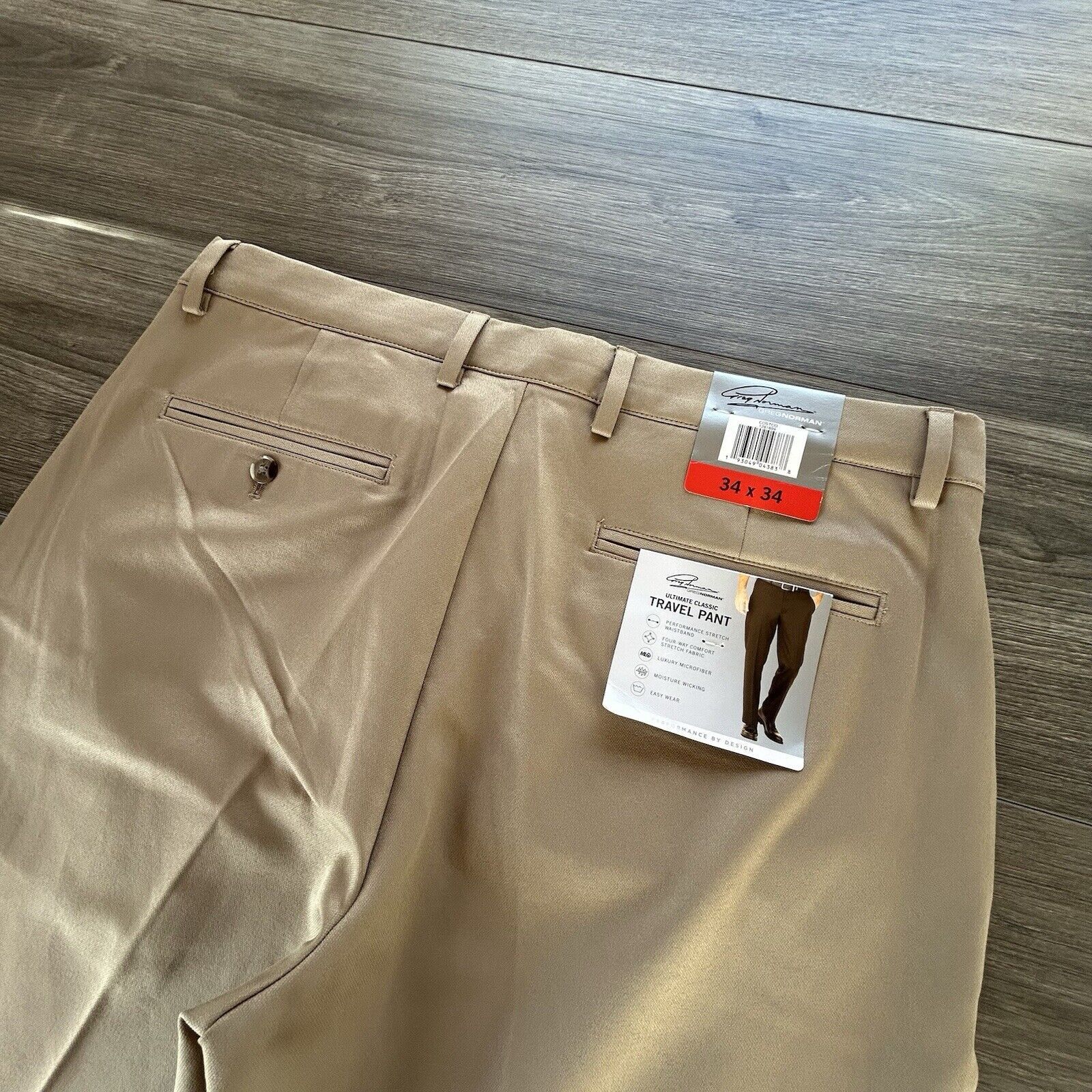 Greg Norman Greg Norman Ultimate Classic Travel Pant Mens 34x34 Size US 34 / EU 50 - 2 Thumbnail