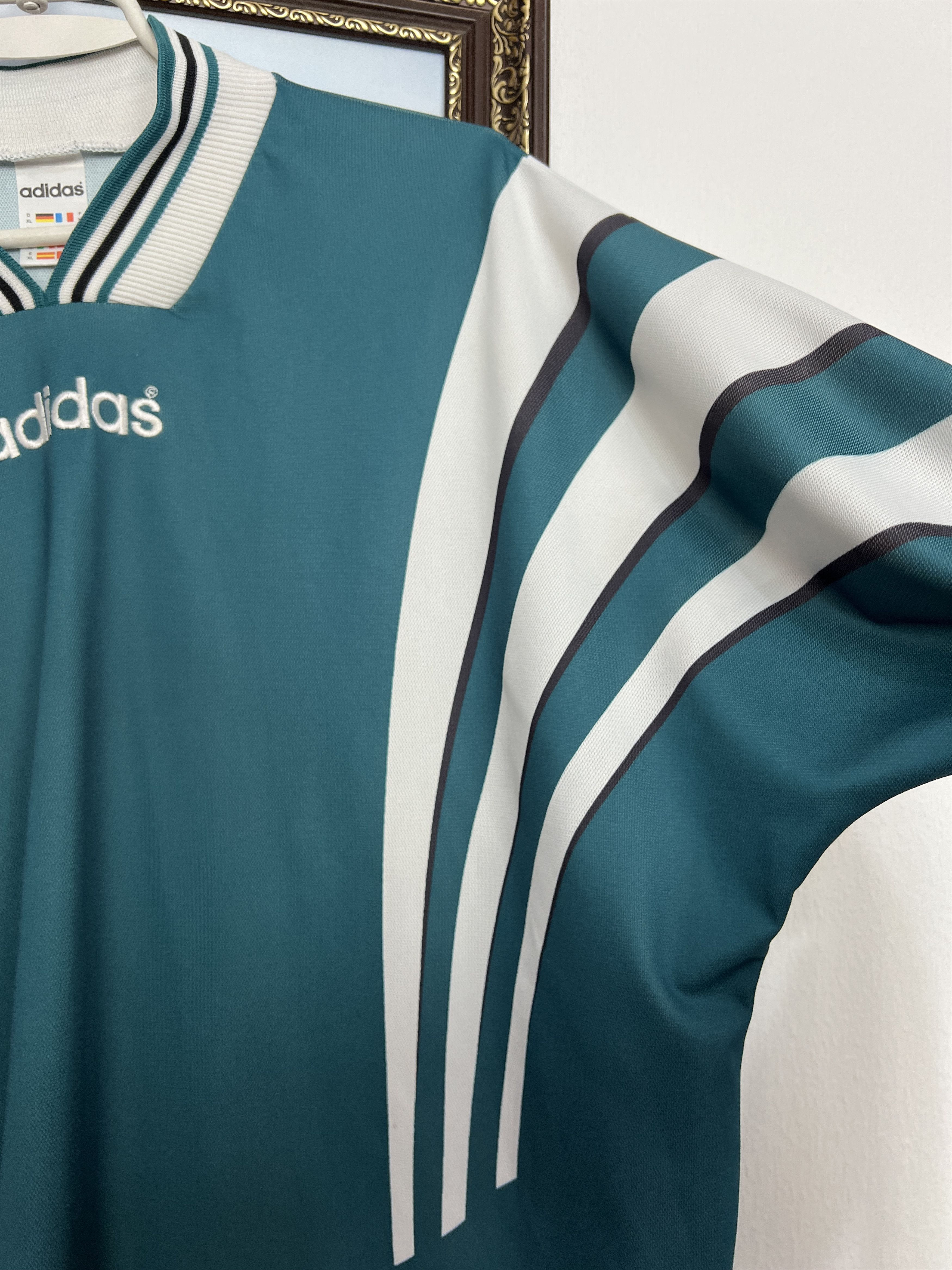 Adidas Vintage Slovenia Football Shirt Long Sleeve Soccer Jersey Size US XL / EU 56 / 4 - 5 Thumbnail