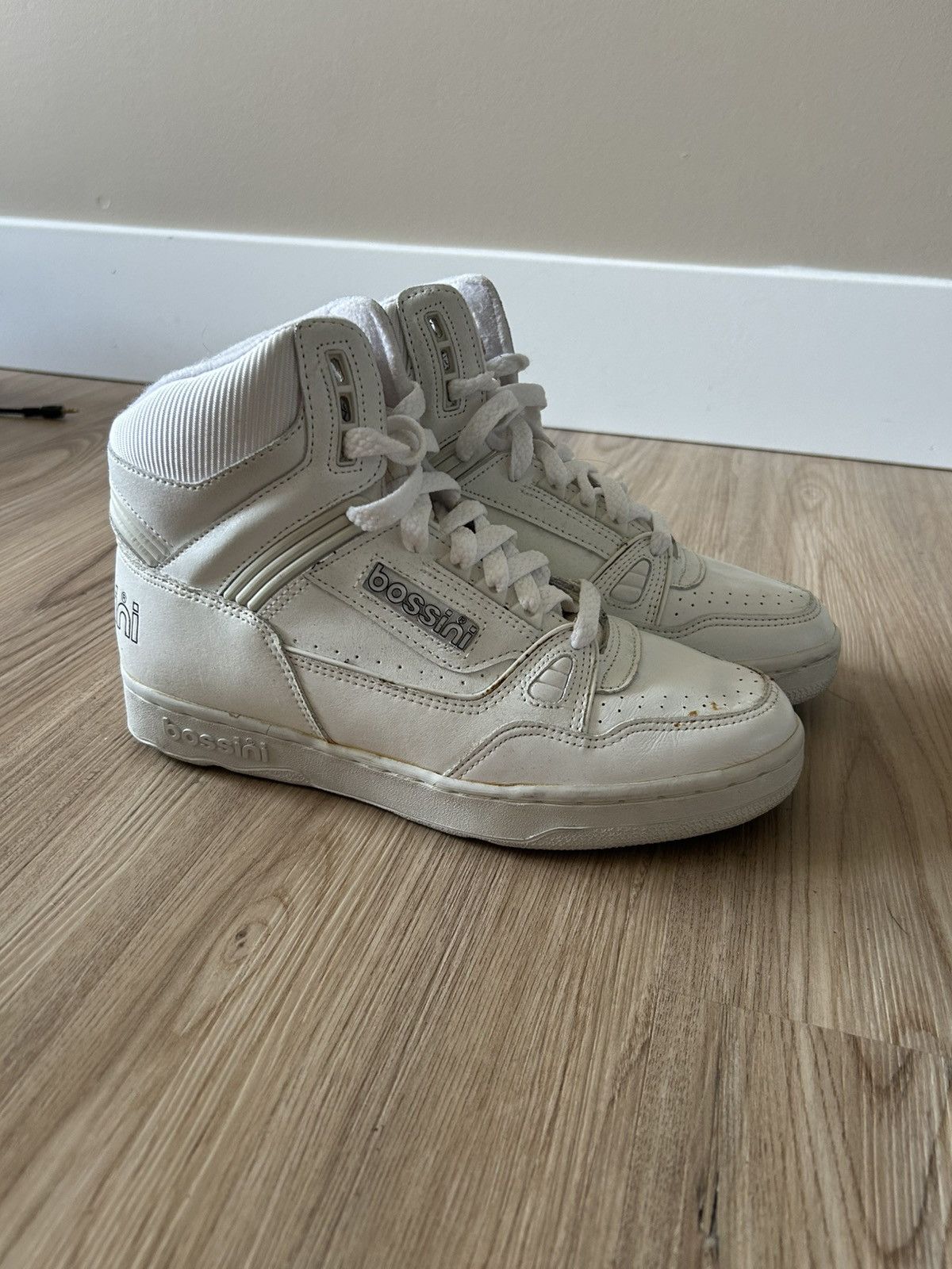 Other 1980s Bossini Basketball Shoes WEARABLE Size US 7.5 / EU 40-41 - 1 Thumbnail