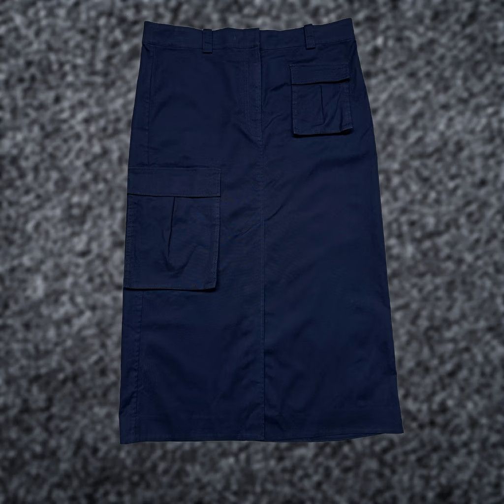 Cos COS Maxi Skirt Womens EUR 44 XS L Blue Cotton Long Skirt Country: N/A Size 36" / US 14 / IT 50 - 1 Thumbnail