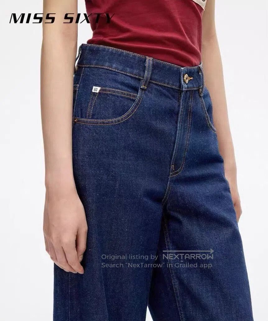 Miss Sixty Miss Sixty 2025 Women's Curved Carrot Jeans. Size 25" / US 0 / IT 36 - 2 Thumbnail