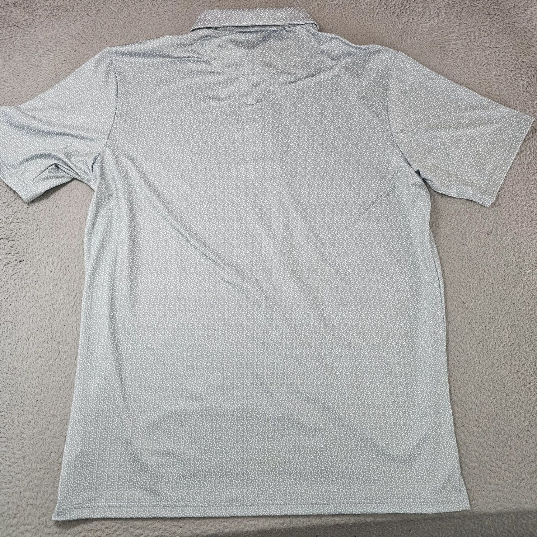 Vintage BOGEYBROS Polo Shirt Mens XL Gray Spotted Performance Golf Short Sleeve Polo Shirt XL Mens Gray Spotted Pattern Activewear Size US XL / EU 56 / 4 - 6 Thumbnail