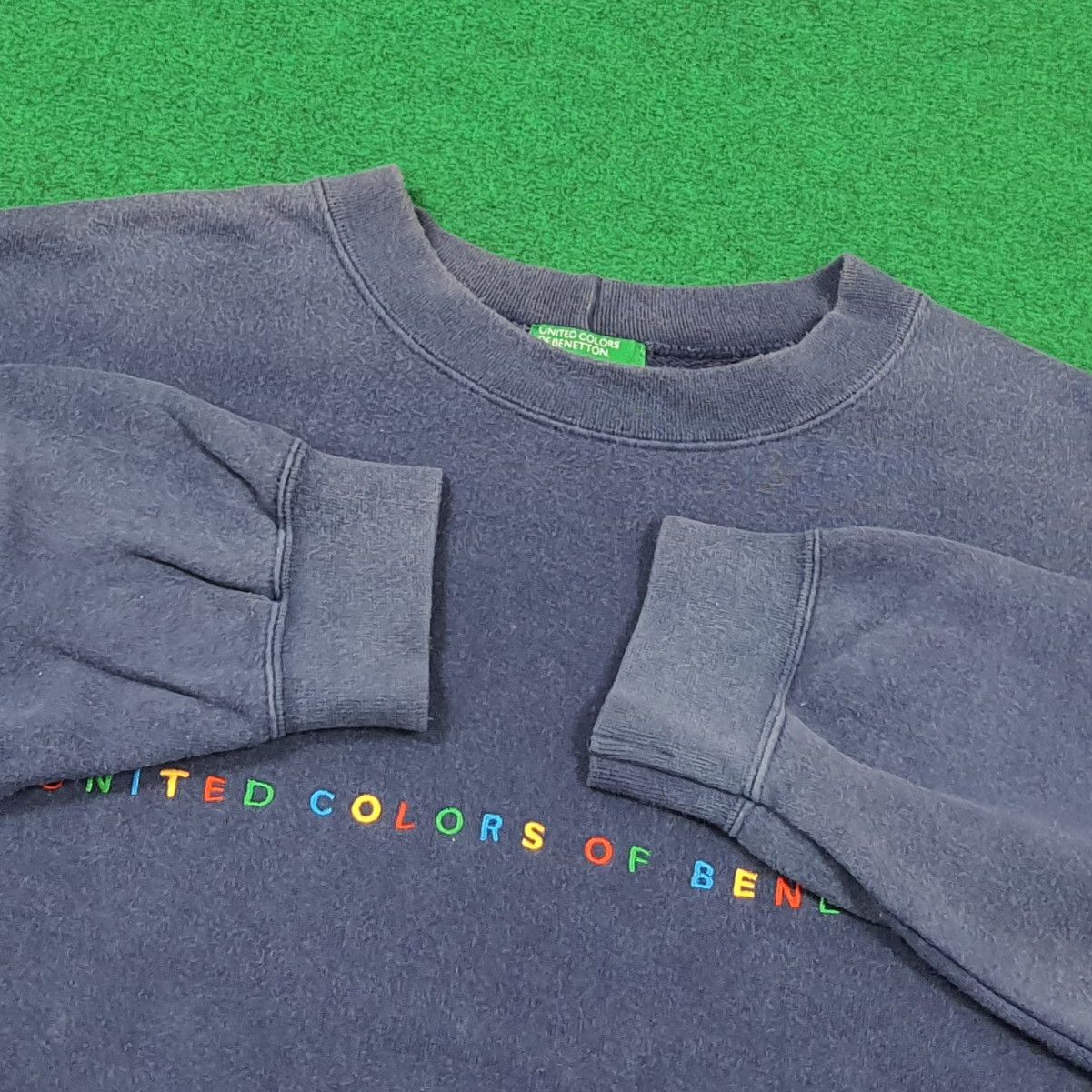 United Colors Of Benetton United Colors of Benetton Oversized Sweatshirt C291N20 Size US XL / EU 56 / 4 - 4 Thumbnail