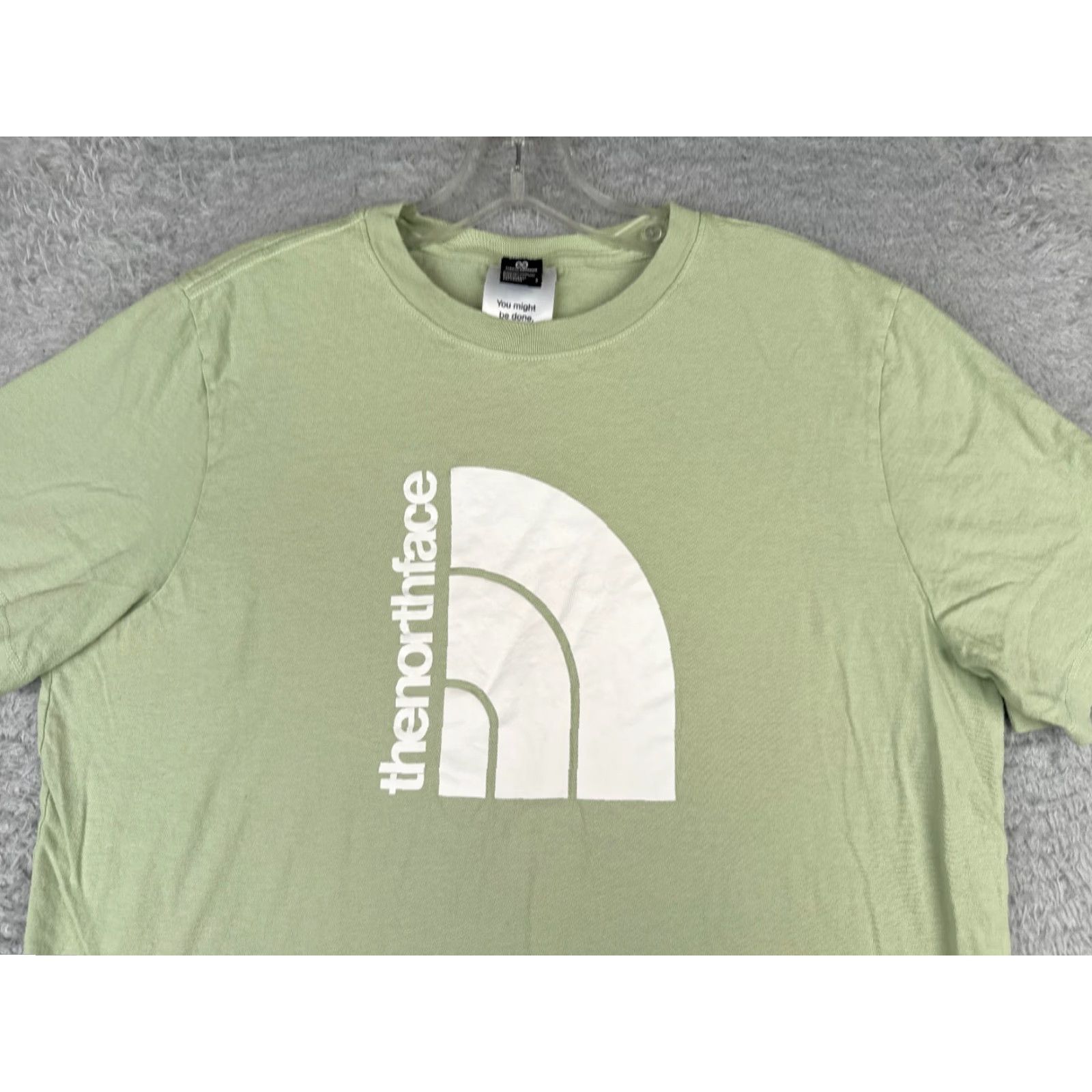 The North Face The North Face Shirt Women Large Green Short Sleeve Crew Neck 100% Cotton T-Shirt Casual Outdoor Womens Size L / US 10 / IT 46 - 4 Thumbnail