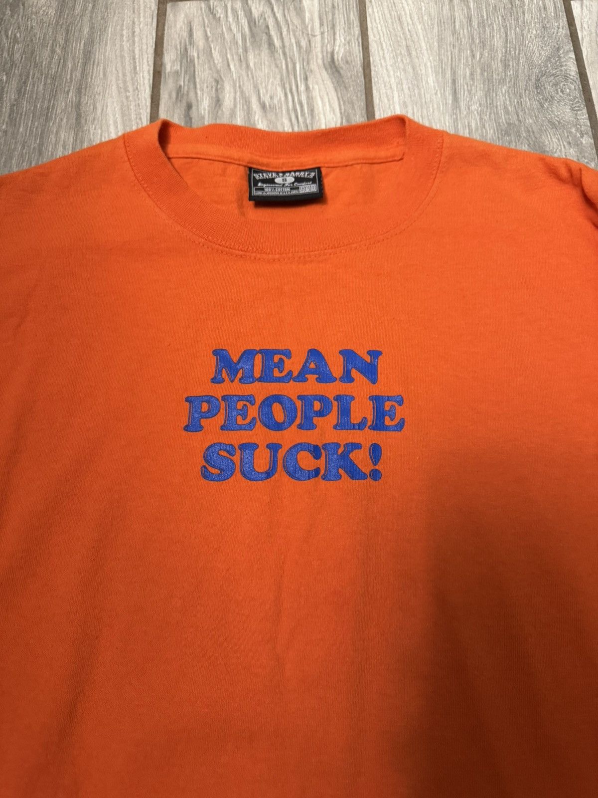Steve And Barrys Vintage 2000’s Steve & Barry’s “Mean People Suck” LS Shirt Size US S / EU 44-46 / 1 - 2 Thumbnail