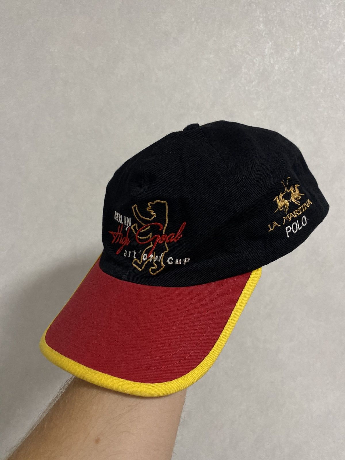La Martina × Vintage La Martina Polo Germany Berlin 2007 Cap Size ONE SIZE - 1 Thumbnail