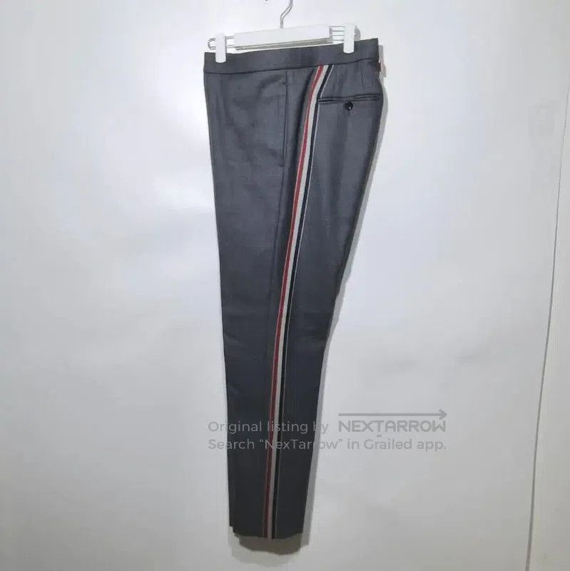 Thom Browne Thom Browne Gray Polyester Casual Pants . Size 31" - 1 Thumbnail