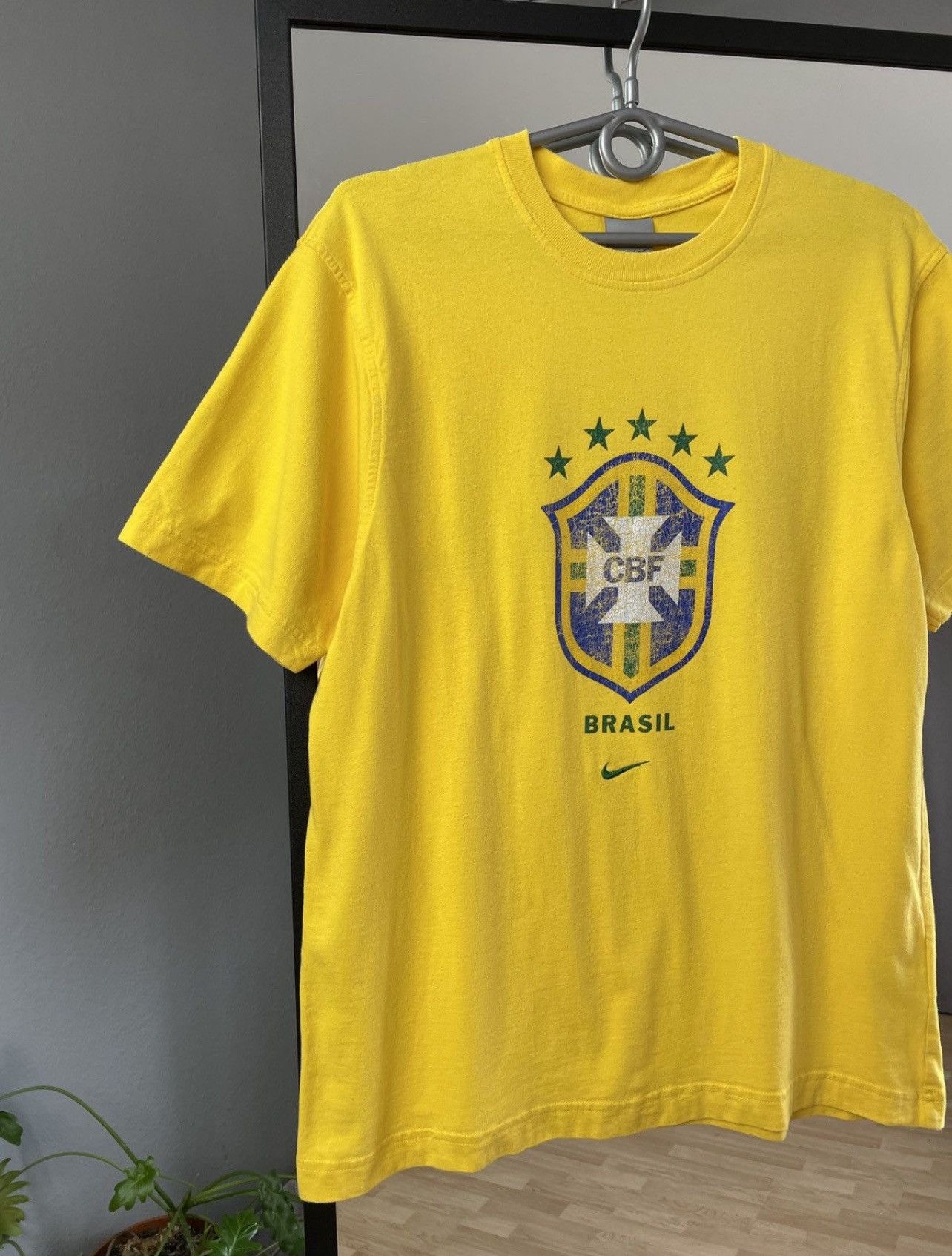 Nike Vintage Y2K Nike FC Brasil Soccer Jersey Blockcore Tee Size US M / EU 48-50 / 2 - 2 Thumbnail
