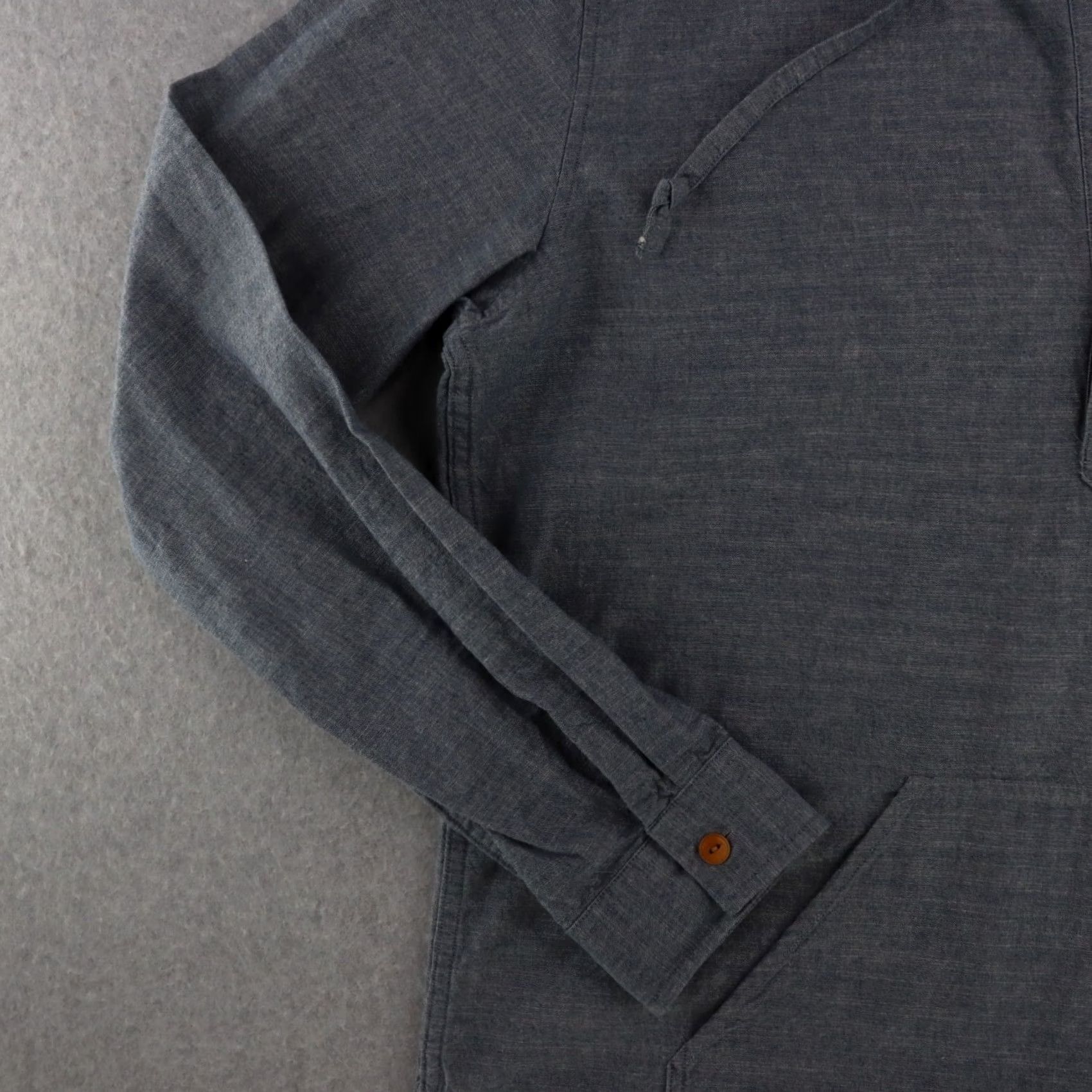 J.Crew J.CREW MENS Size Medium Lightweight Denim Shirt in Blue Size US M / EU 48-50 / 2 - 6 Thumbnail