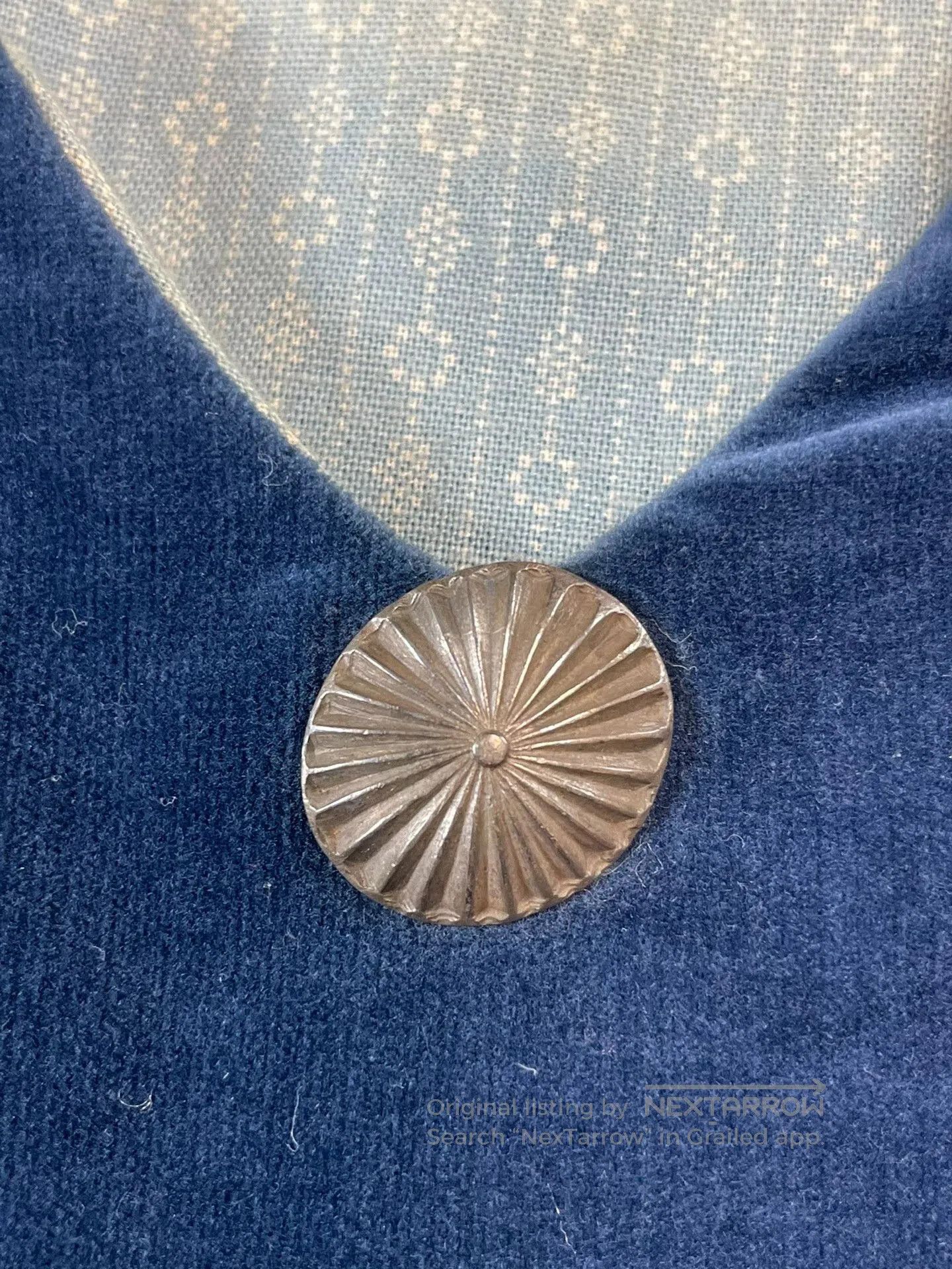 Visvim visvim margery velvet sweatshirt with silver buttons. Size L / US 10 / IT 46 - 4 Thumbnail