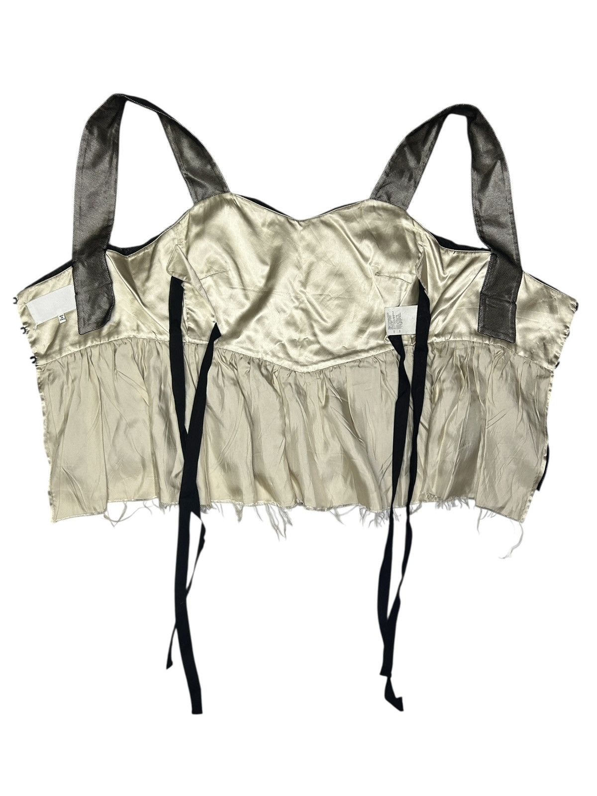 Maison Margiela S/S 14 Blank Tag Layered Top Size M / US 6-8 / IT 42-44 - 8 Thumbnail