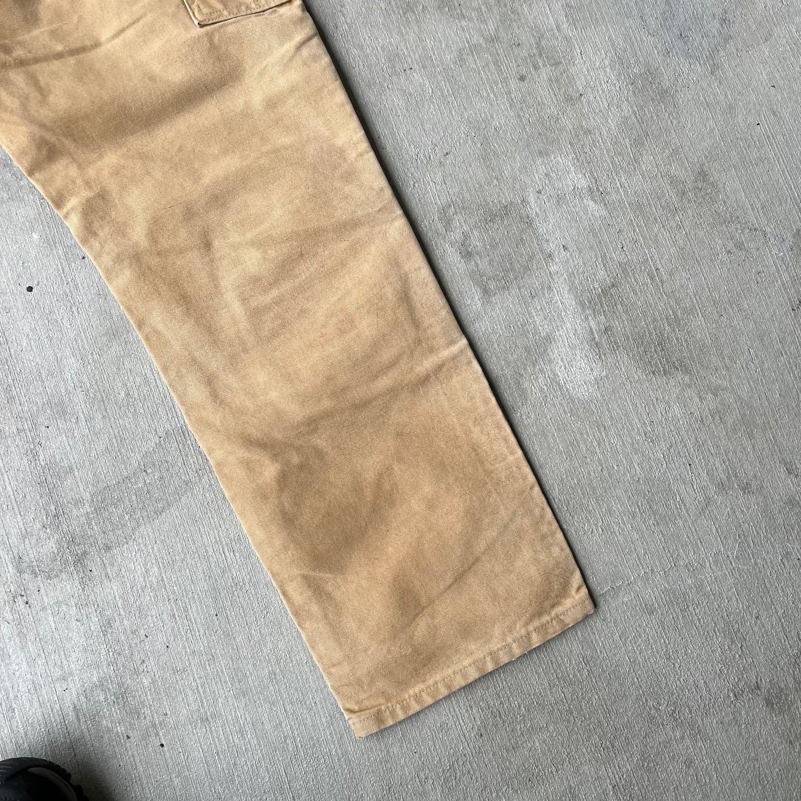 Carhartt brown double knee work wear carpenter pants